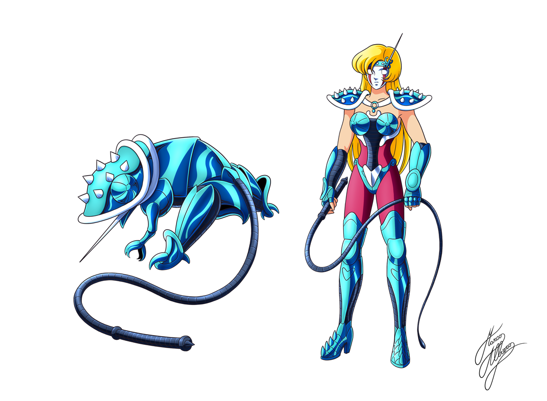 BRONZE SAINT CHAMALEON