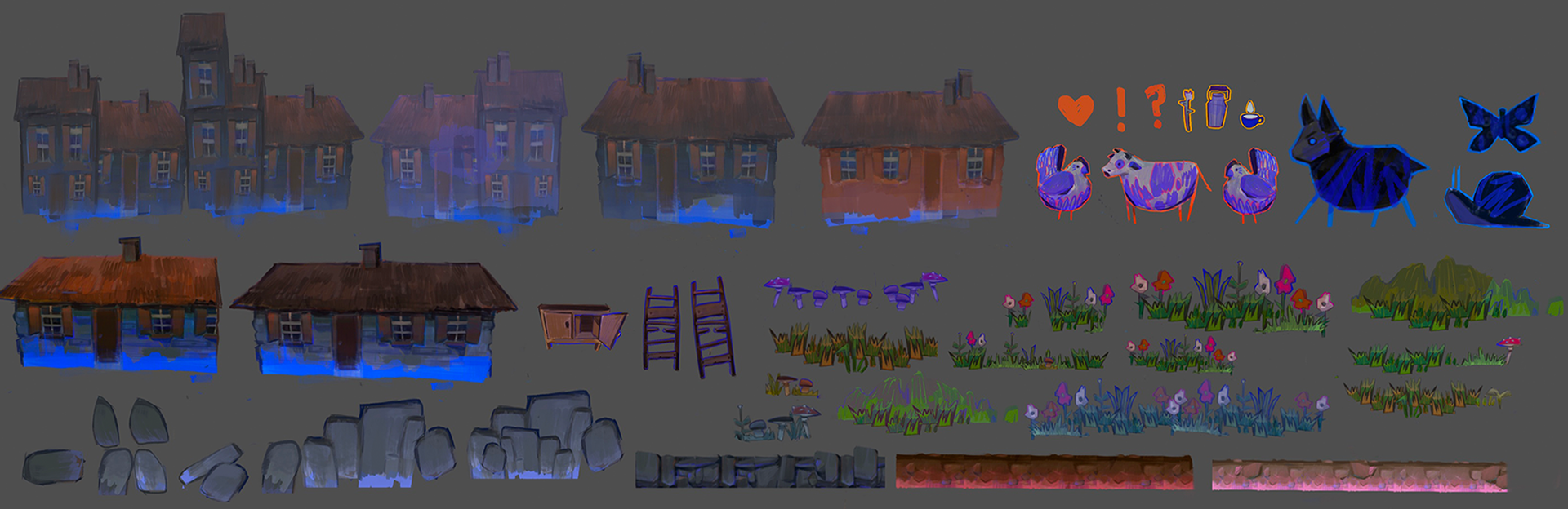 2D PLATFORMER GAME FINAL ASSET SHEET (2022)