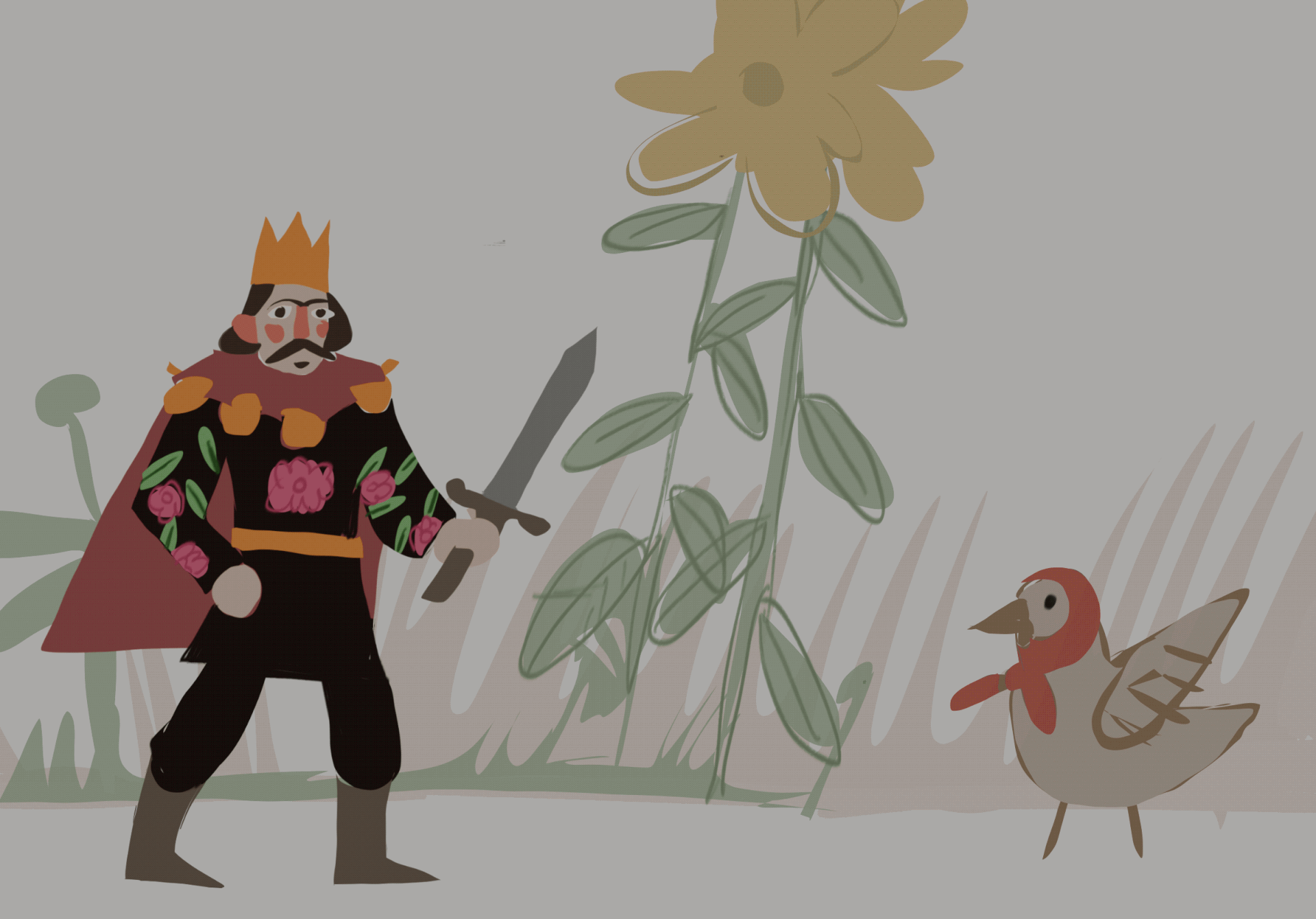 STYLIZED 2D PLATFORMER GAME CHARACTER CONCEPT ART- WALK CYCLE SPRITES (2022)