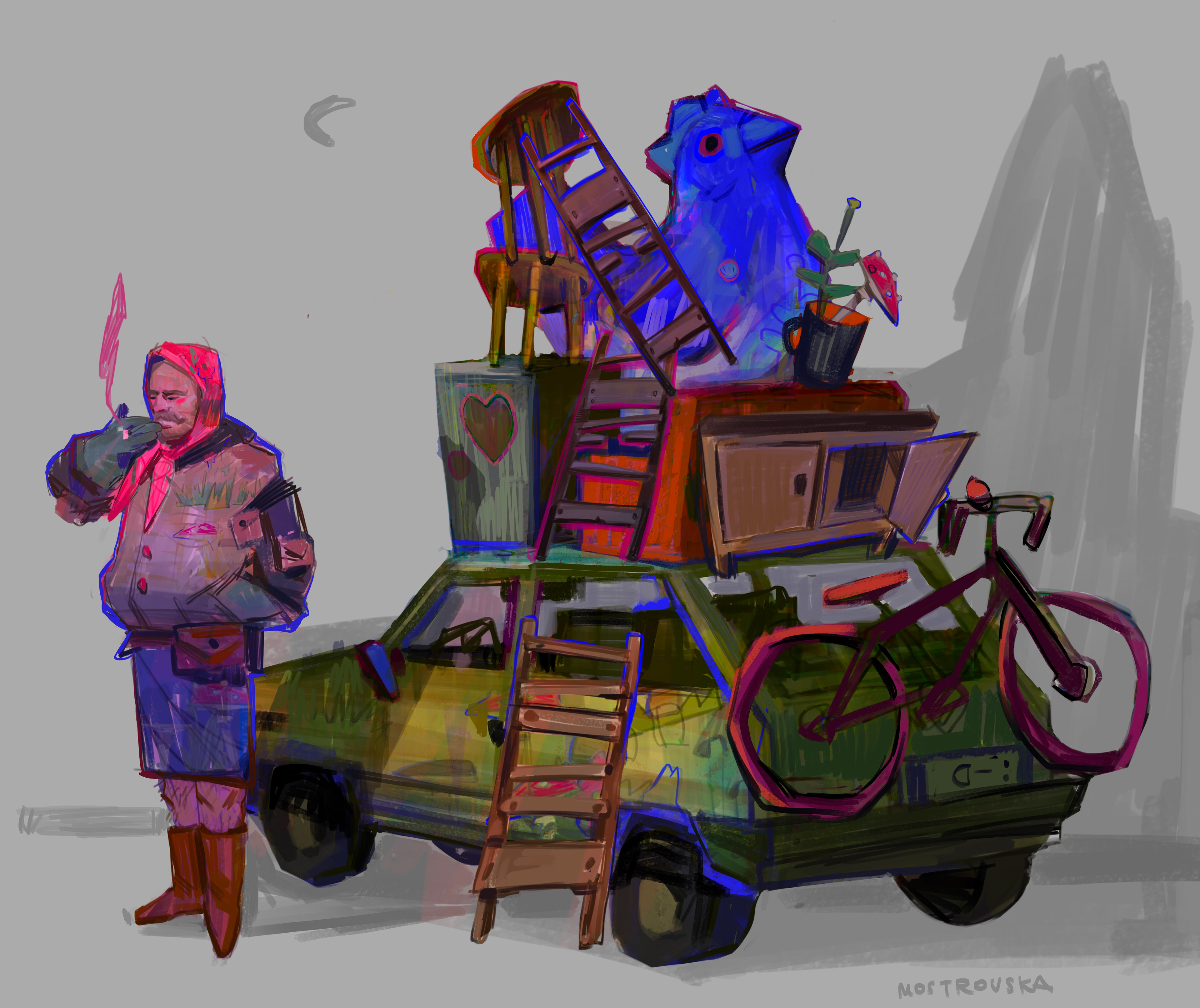 OVERLOADED CAR DESIGN (2022)