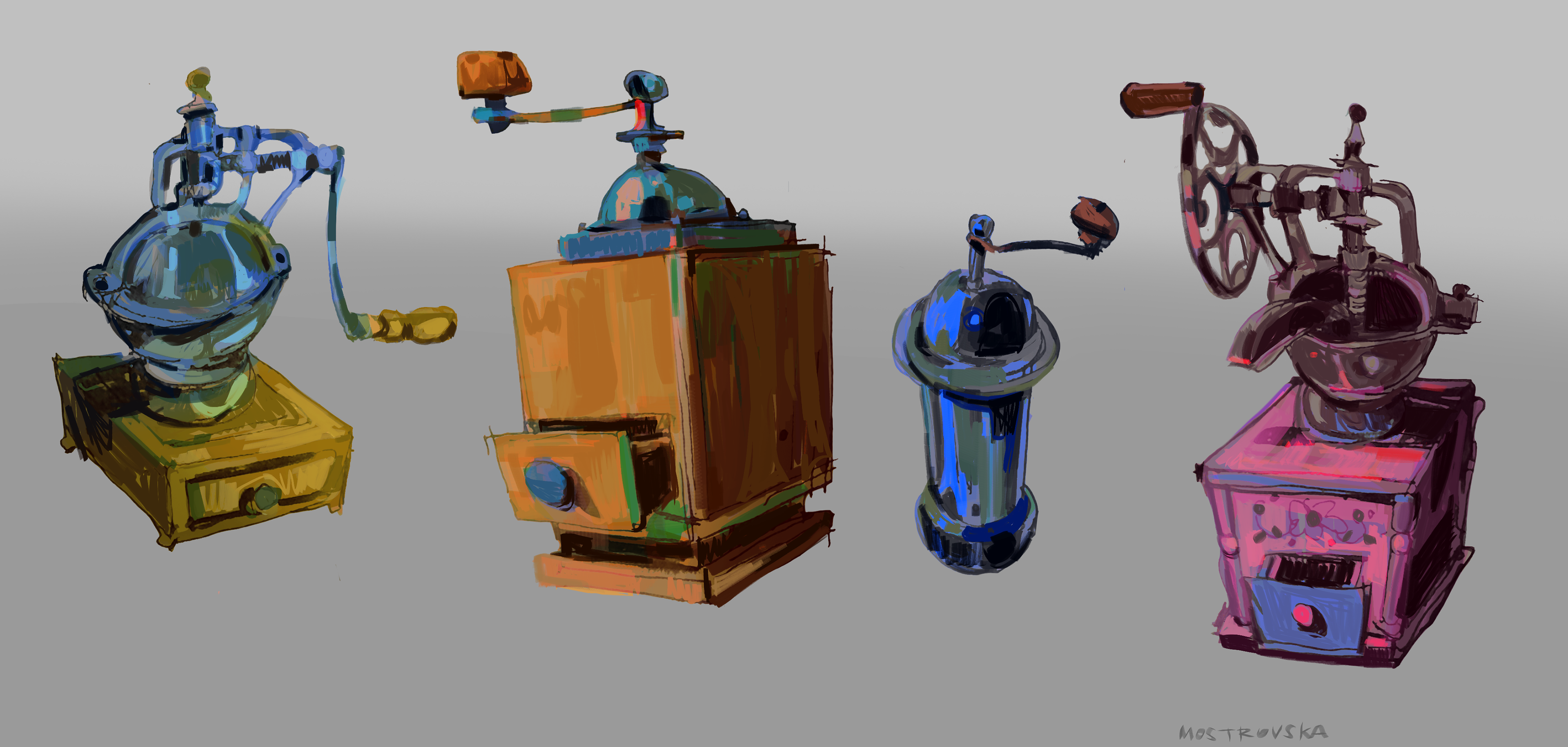 KITCHEN UTENSTIL ICONS 1 - 2D GAME ASSETS (2022)