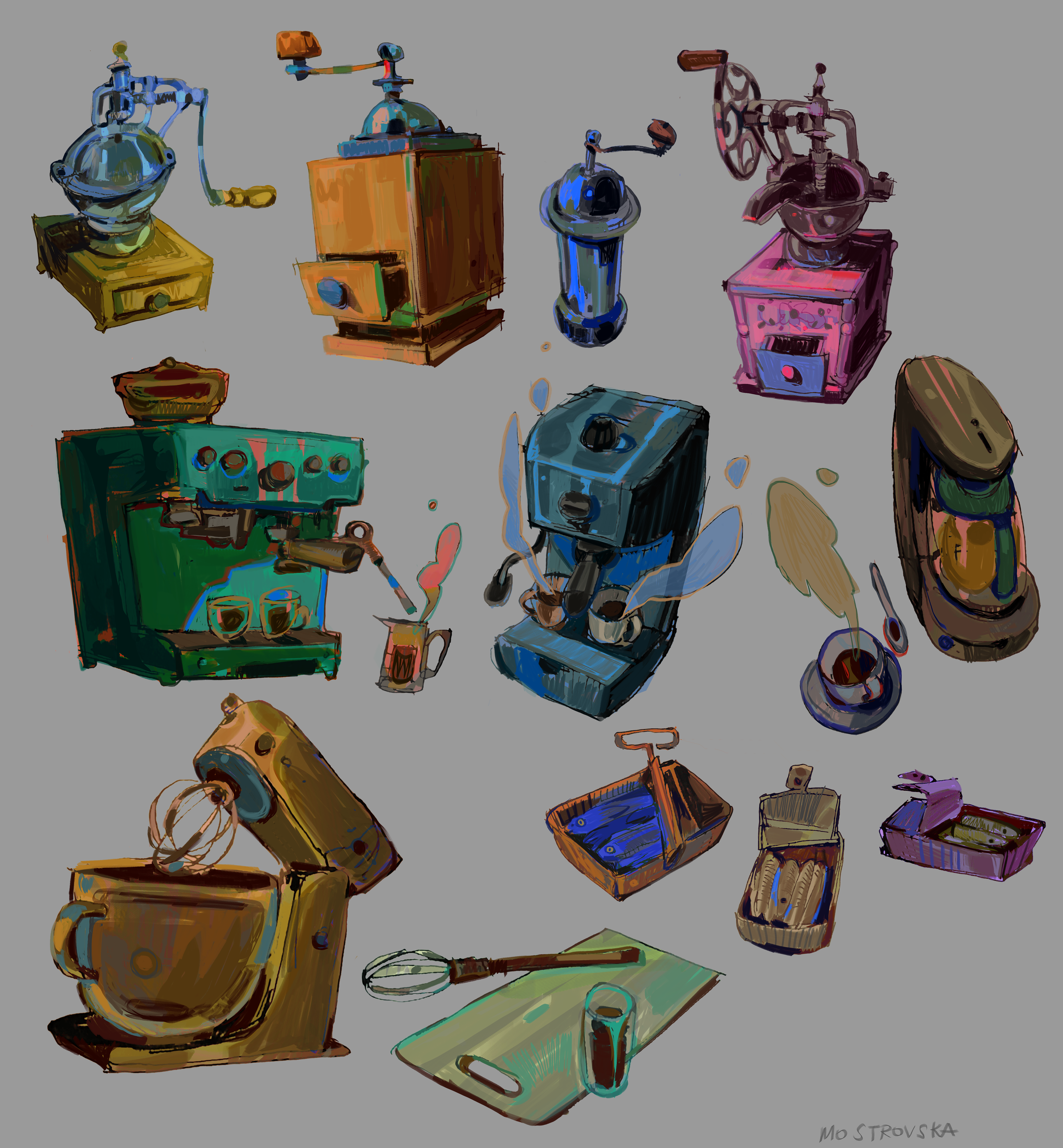 KITCHEN UTENSTIL ICONS SHEET (2022)