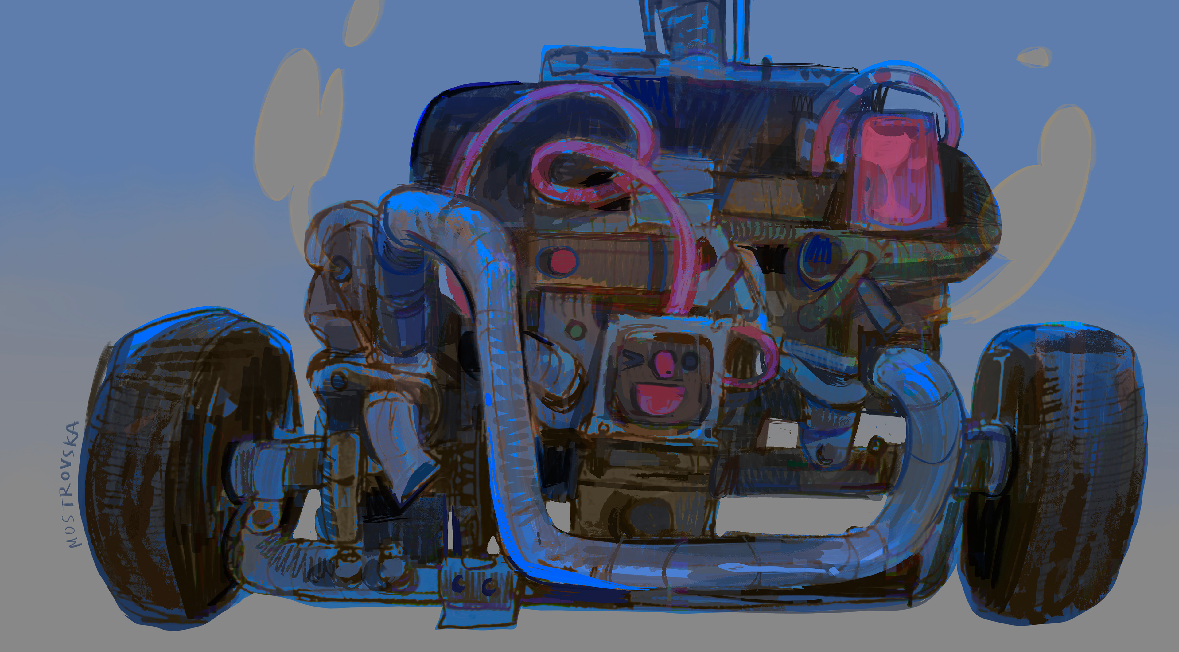 ENGINE CONCEPT ART (2022)