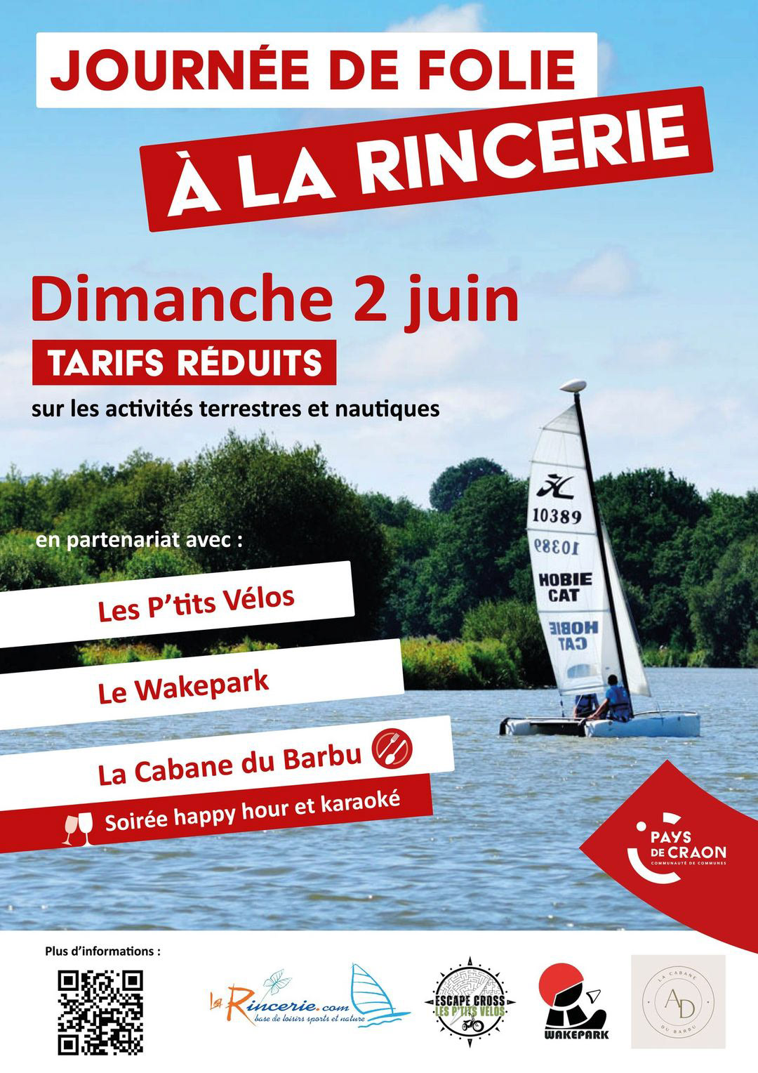 Affiche "Journée de Folie à la Rincerie"