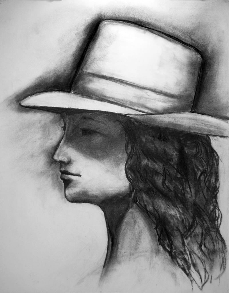 Woman in Hat