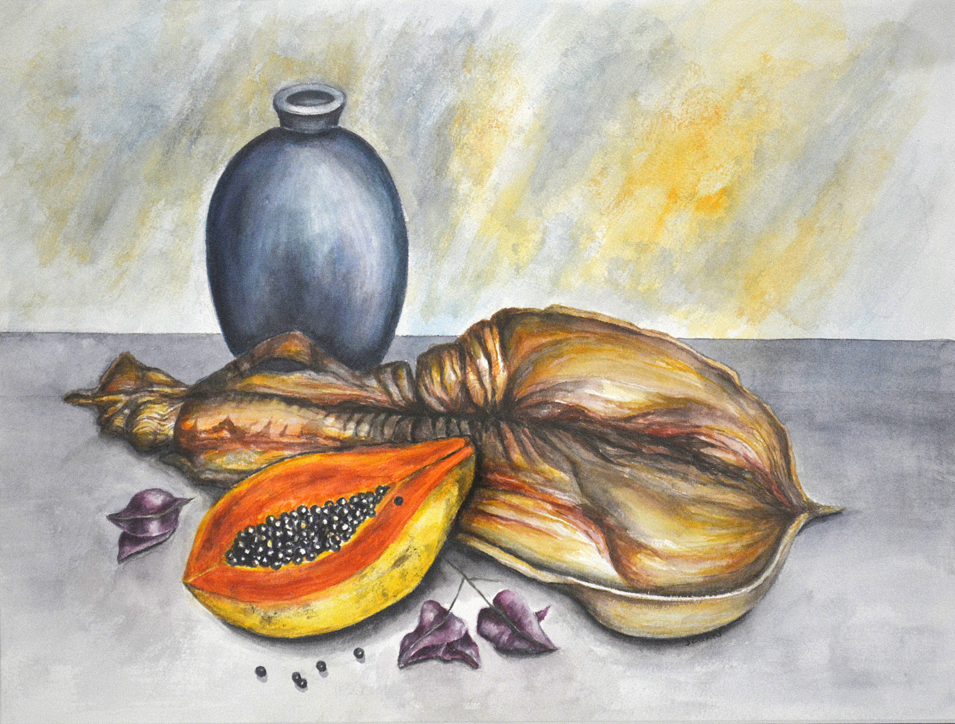 Papaya with Palm Boot