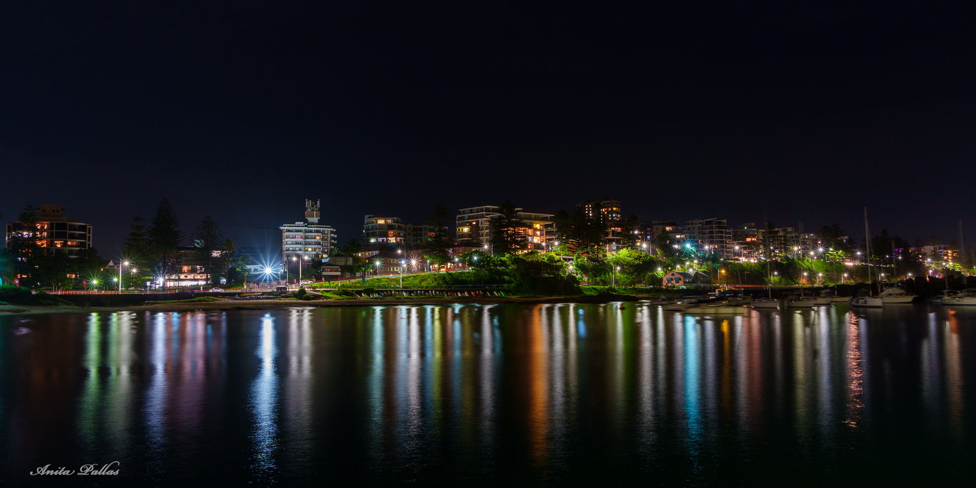 The vista of Wollongong Harbour, NSW