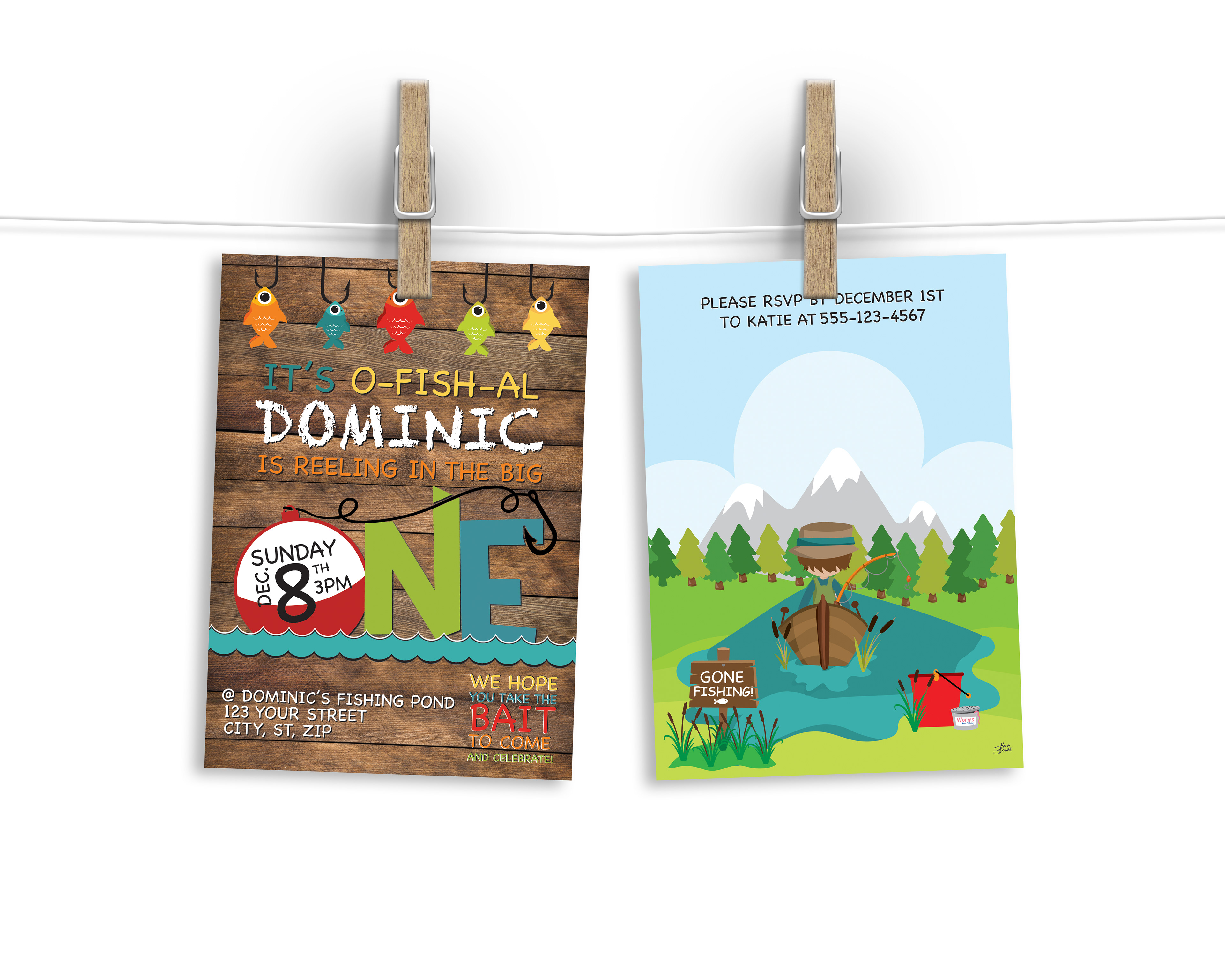 1st Birthday Invitation