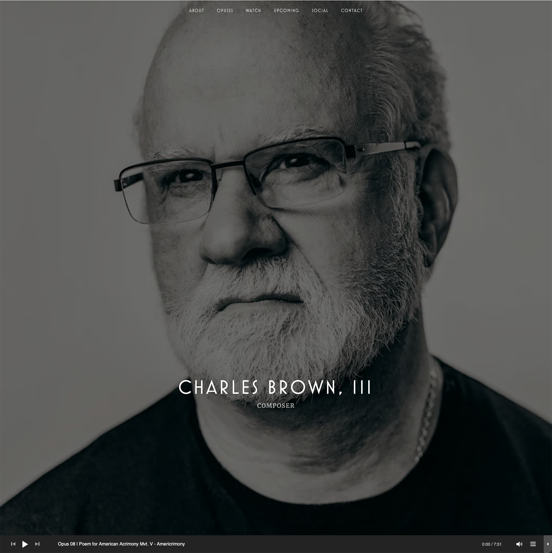 CB3 Composer Website (Aesthetic Input)