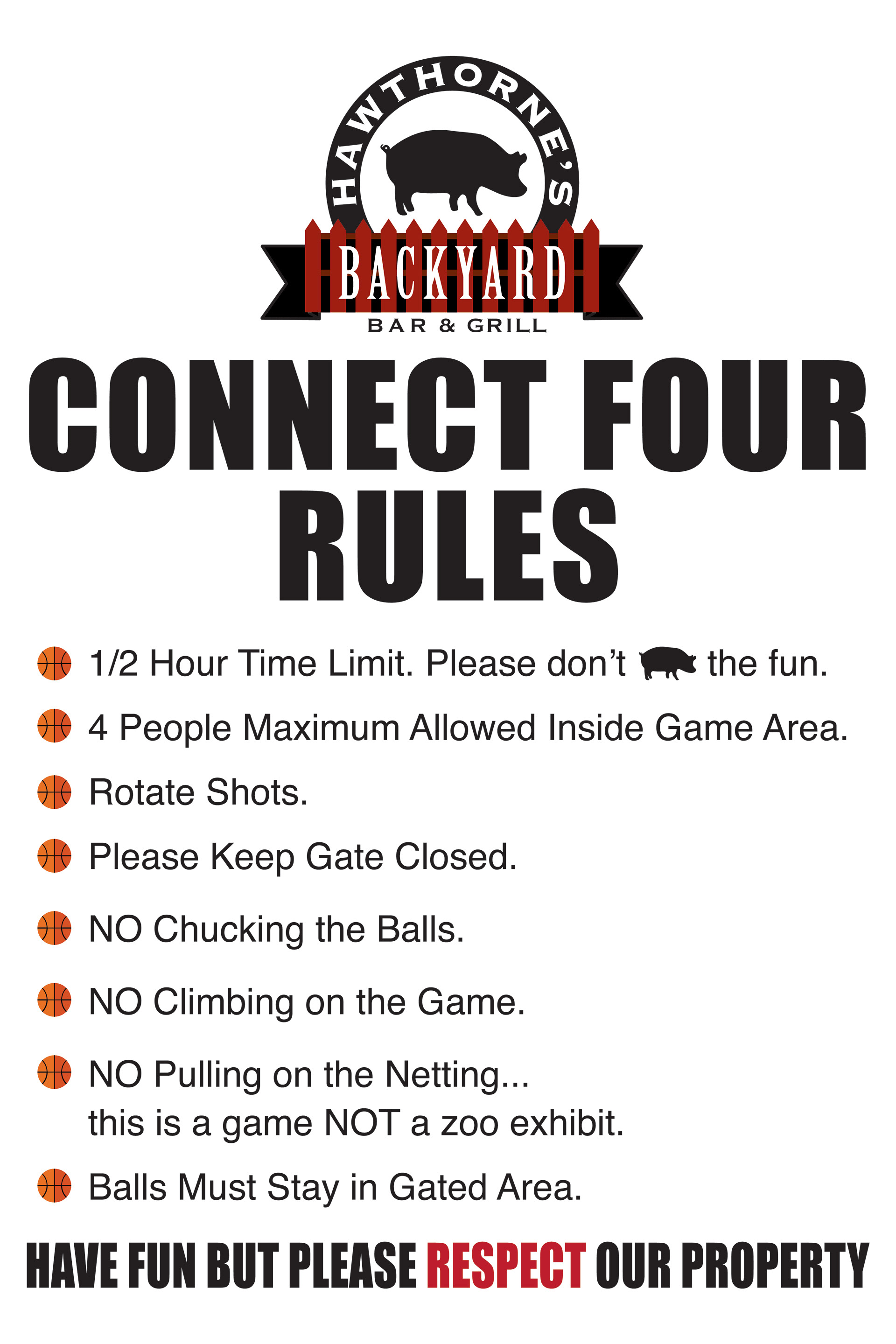 Equipment Sign