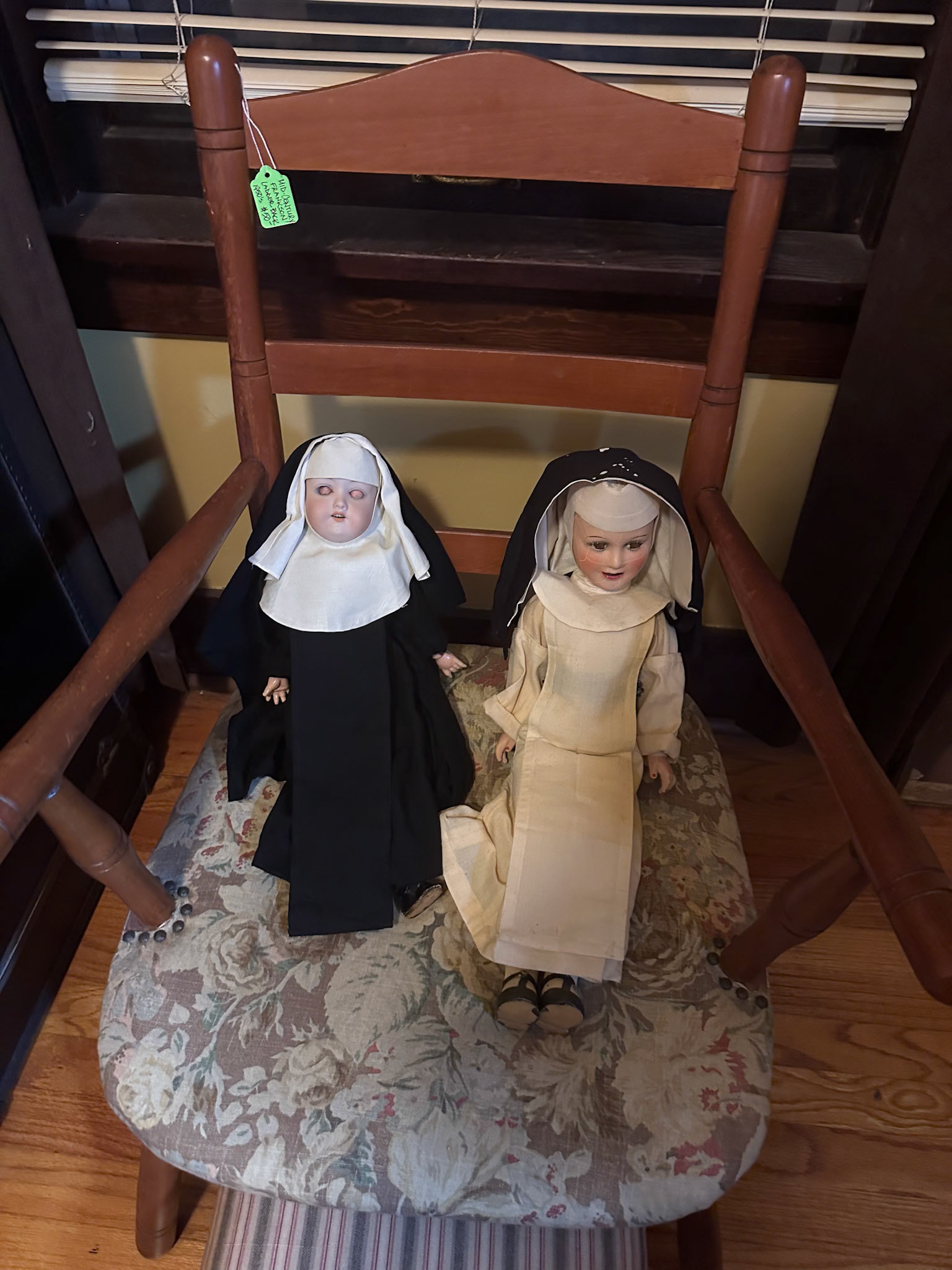 Creepy Porcelain Nun Dolls