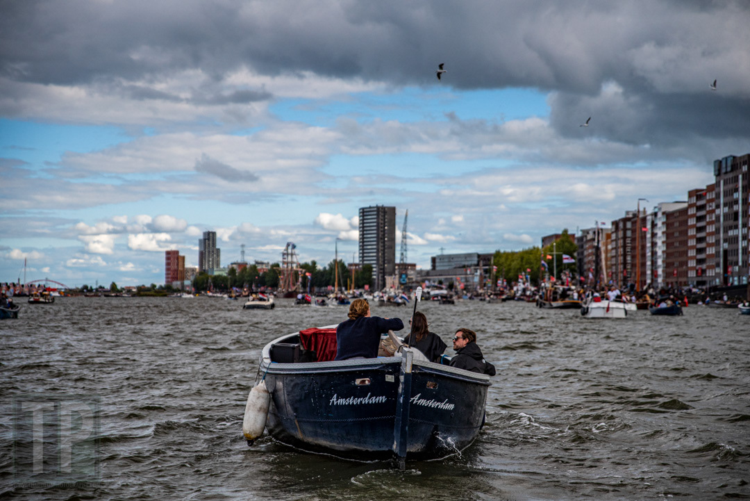 Even the smallest boats can participate in Amsterdam SAIL.