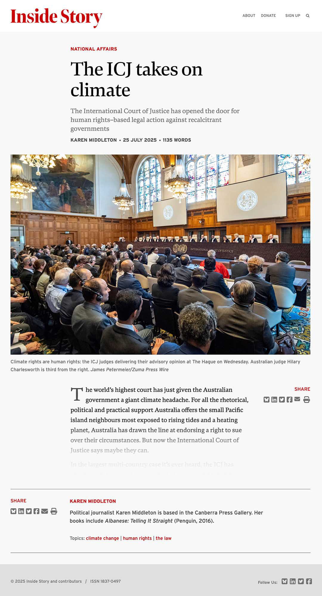 insidestory.org.au [Australia] - July 25, 2025