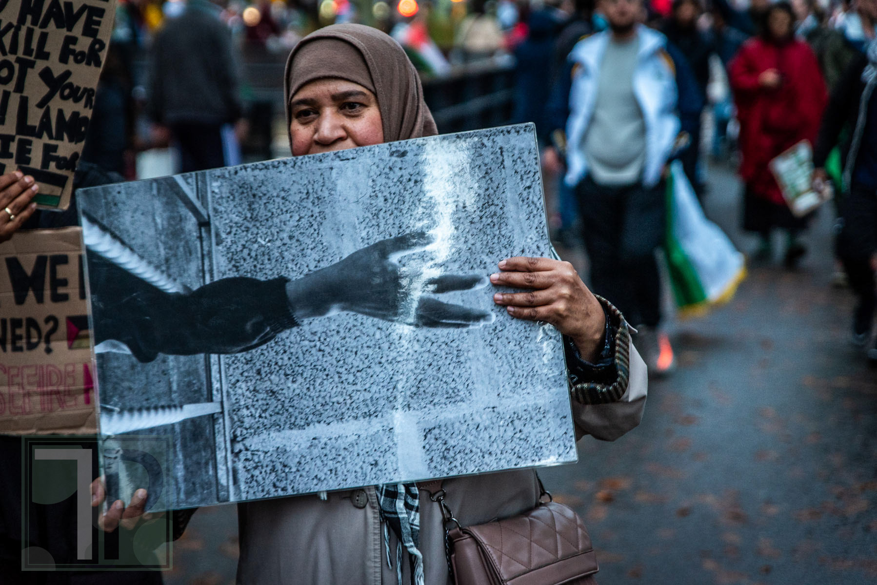 October 29, 2023 - Solidarity With Palestine March, The Hague, the Netherlands