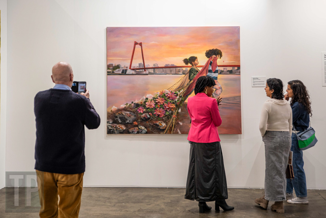 Work "Fragments of Tomorrow" By Artist Karla King - Presented by DHB Bank Art Space - South Forward.