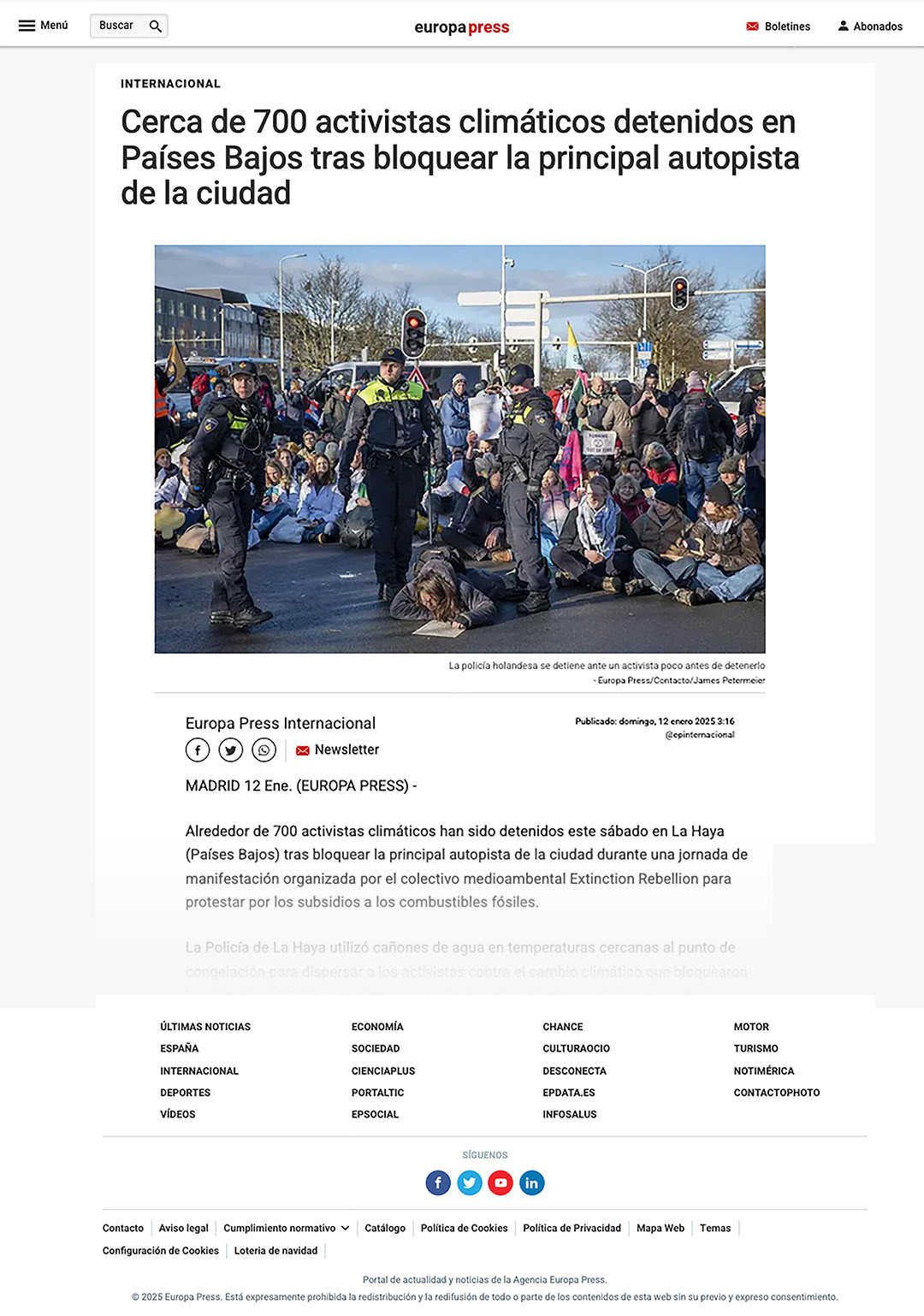 europapress.es - January 12, 2025