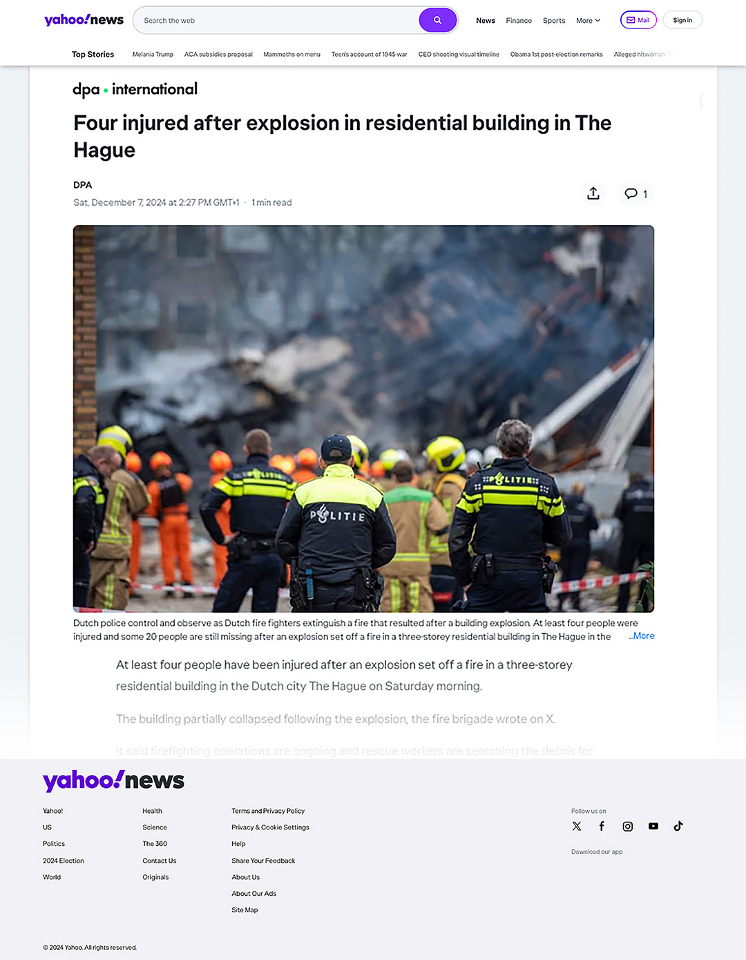 News.Yahoo.com - December 7, 2024