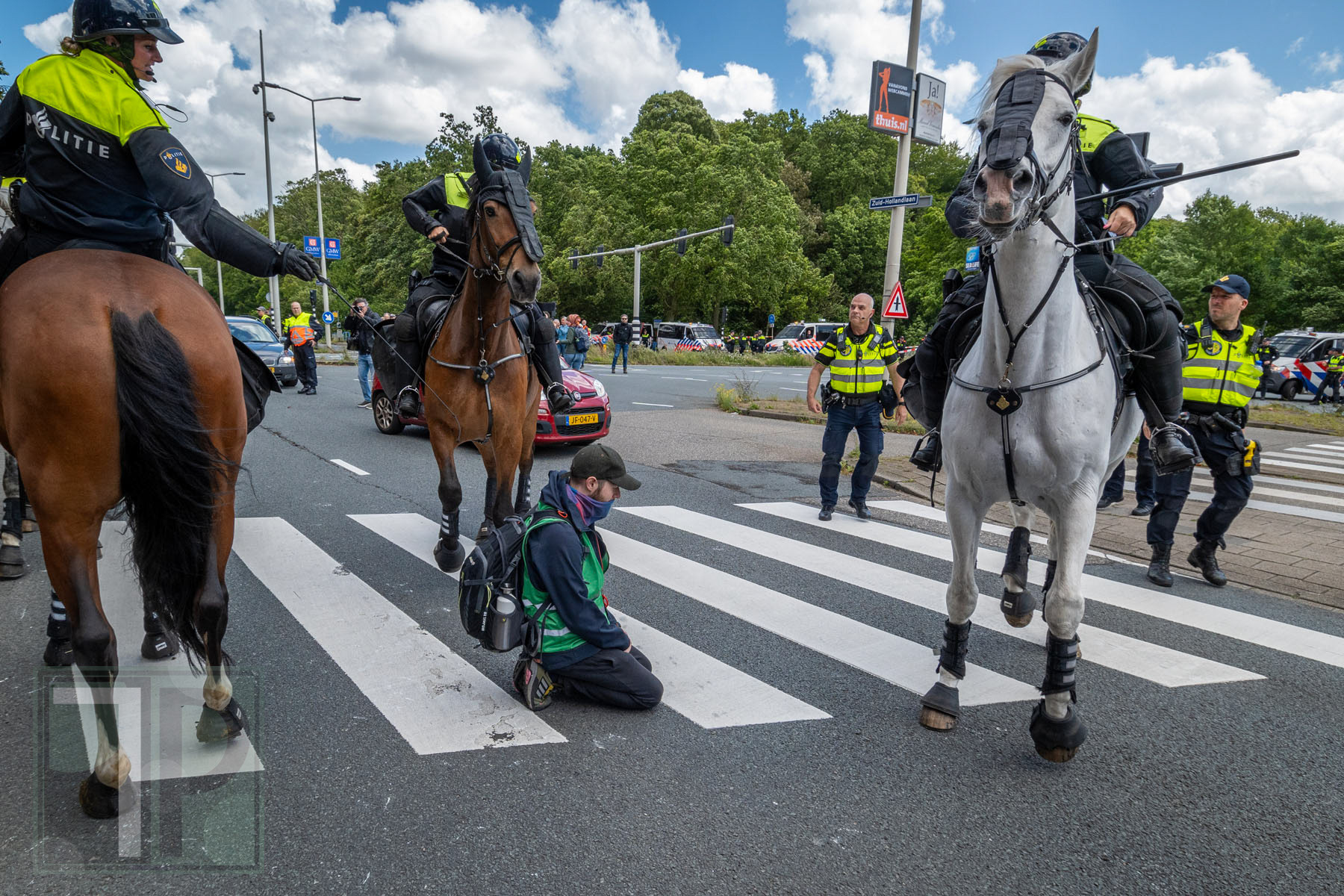 July 6, 2024 - A12 Blockade Against Dutch Fossil Fuel Subsidies, The Hague, the Netherlands