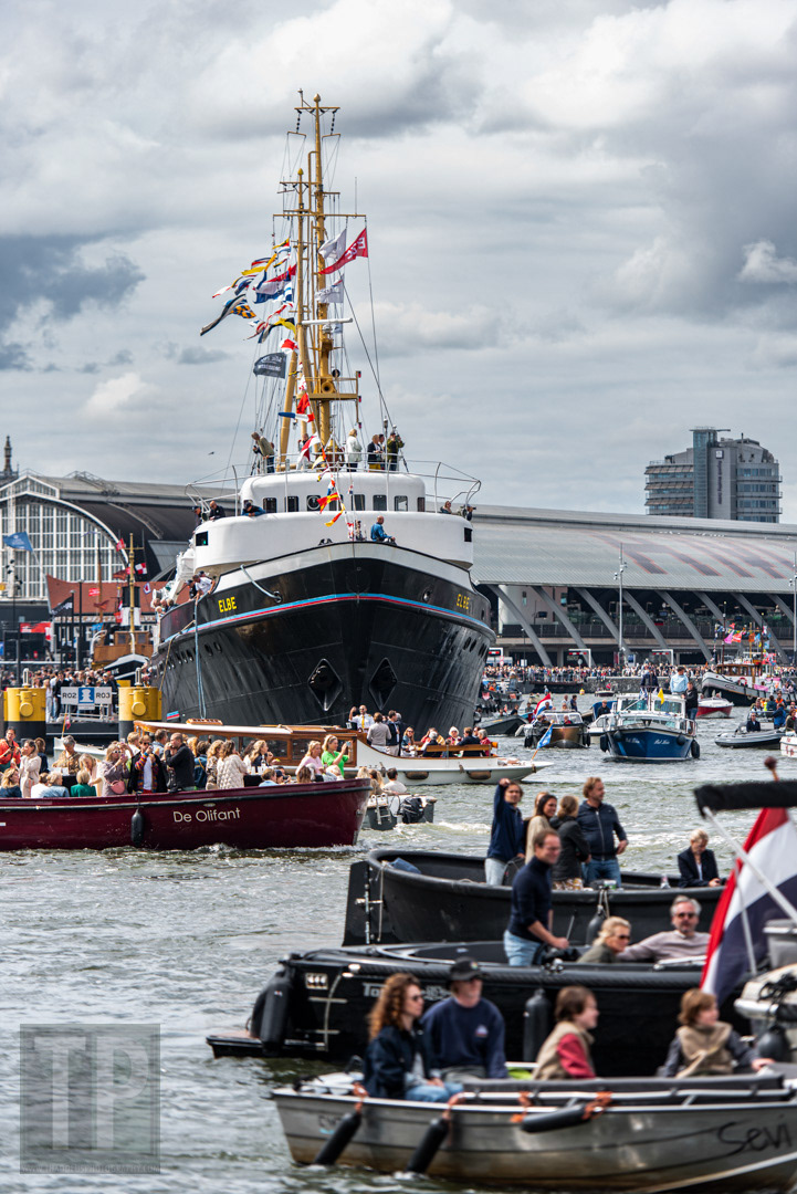 Amsterdam’s harbours are filled with massive ships, yachts, and sailing vessels from across the globe during SAIL 2025.