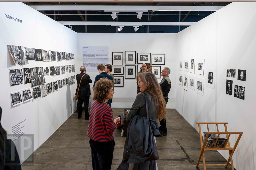 The Peter Marteens stall at Art Rotterdam / Unseen Photo Fair 2026.