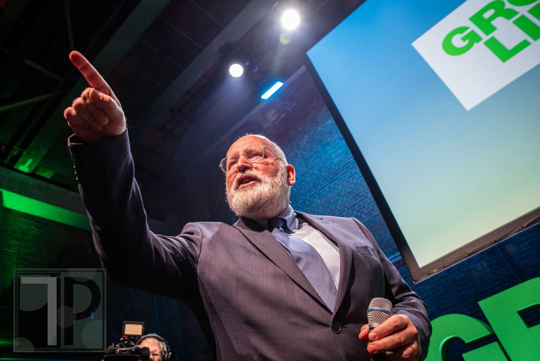 November 22, 2023 - Labour Party Member Frans Timmermans Speaks to Supporters About The Results Of The Dutch Parliamentary Election Results, Amsterdam, the Netherlands