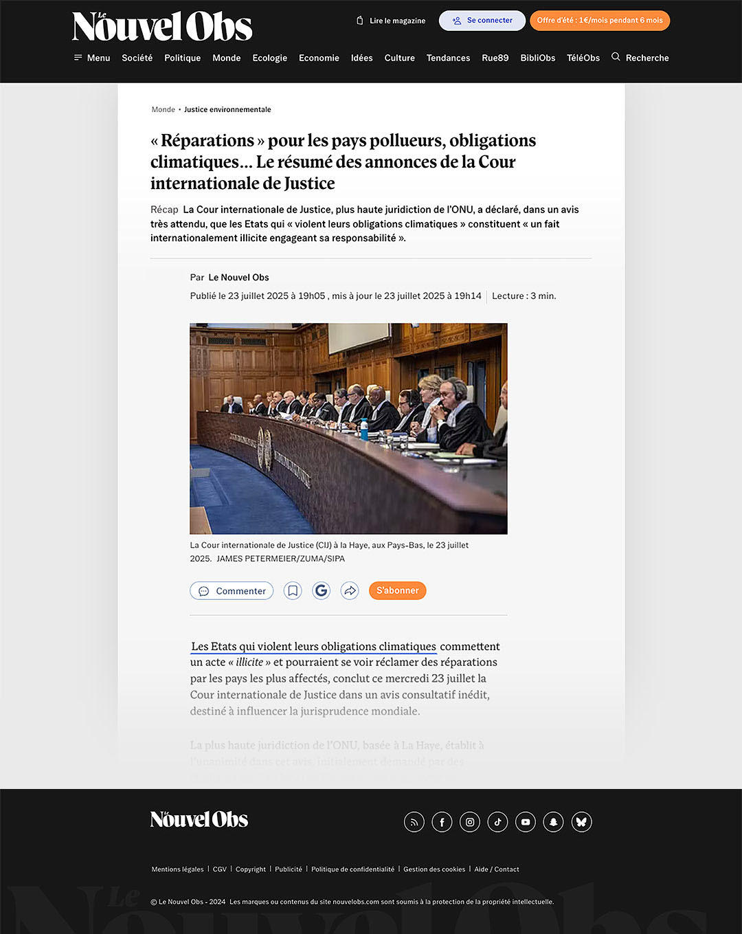 nouvelobs.com [France] - July 23, 2025