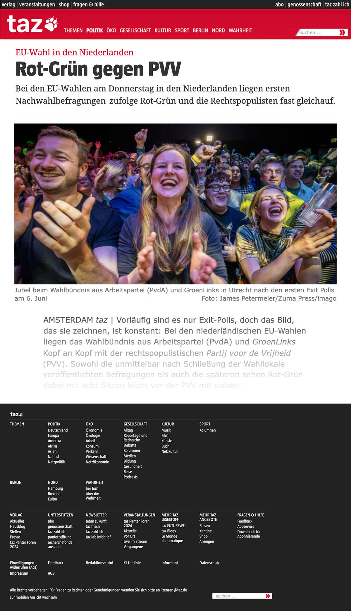 taz.de - June 7, 2024