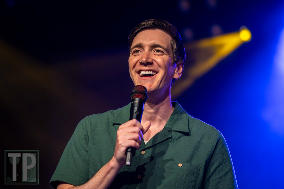 Actor Oliver Phelps of the Harry Potter franchise speaking about his experiences in the Harry Potter films.