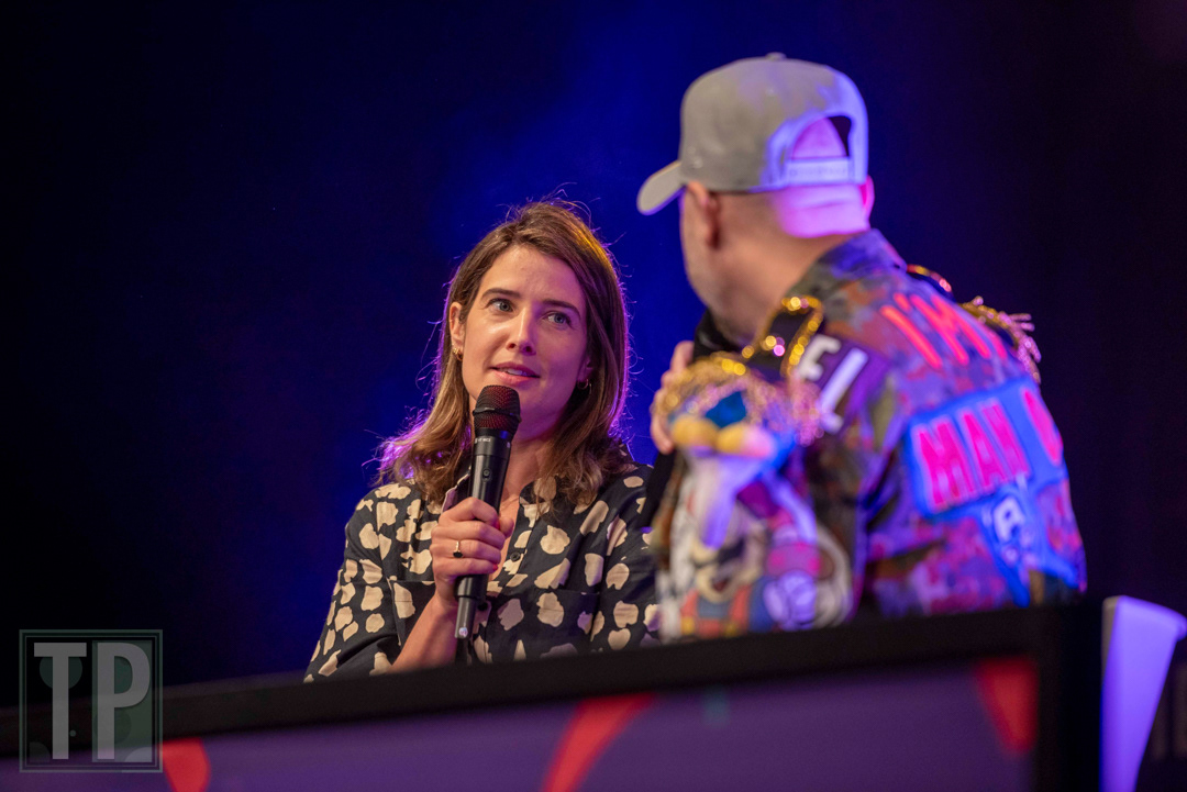 Actor Cobie Smulders from the television series, How I Met Your Mother.