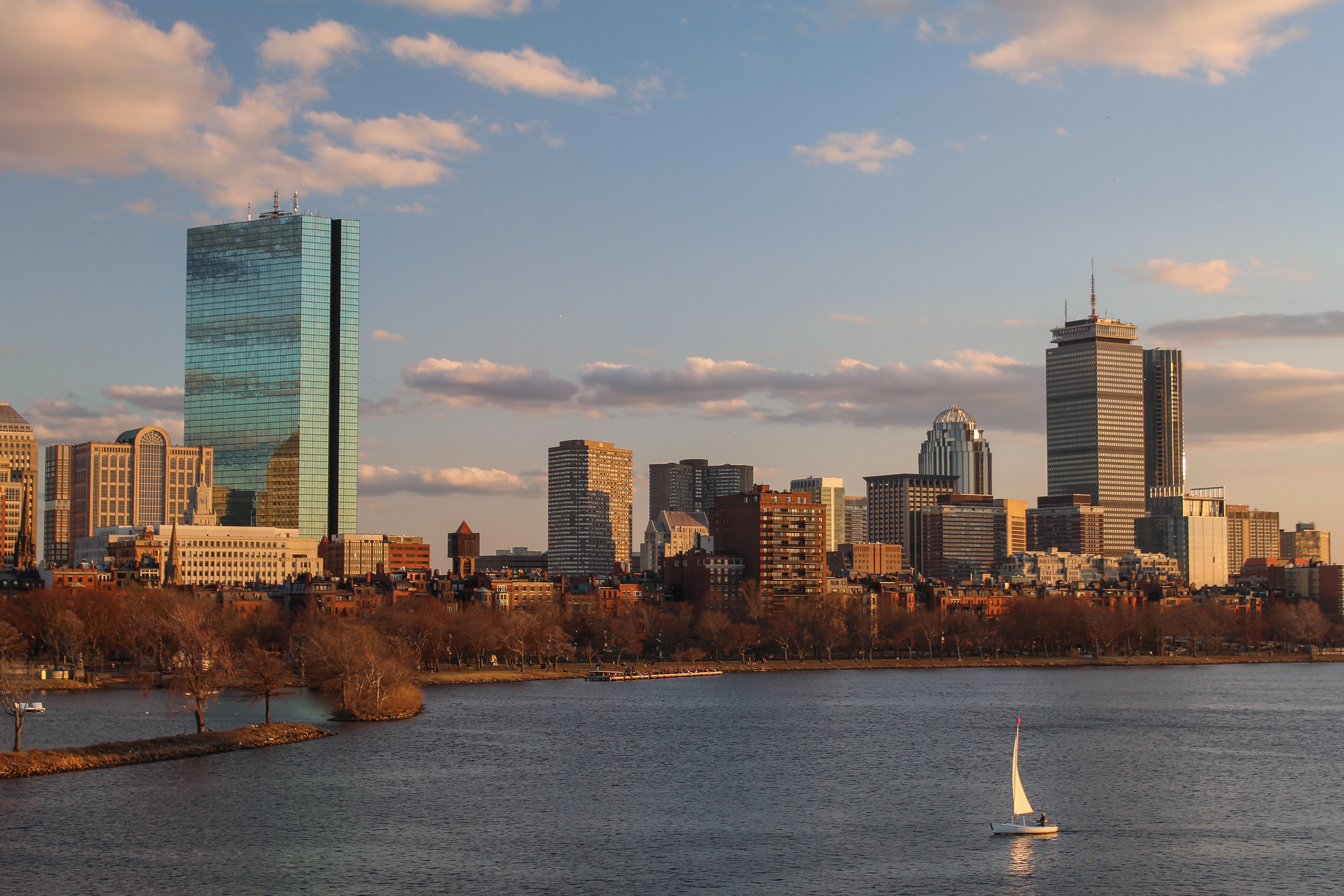Boston, as seen from the Longfellow Bridge