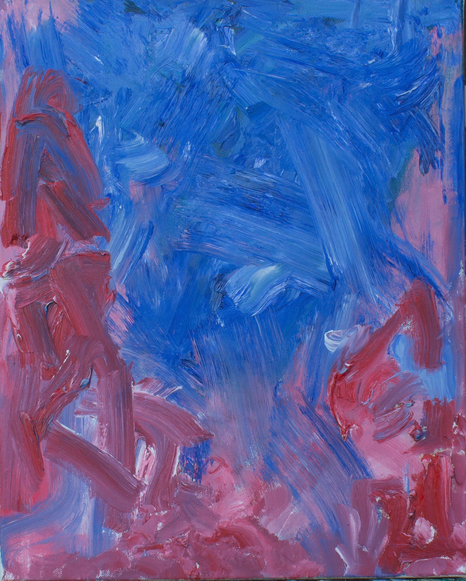 Color Sketch, Oil on Canvas, 40x50cm, 2025