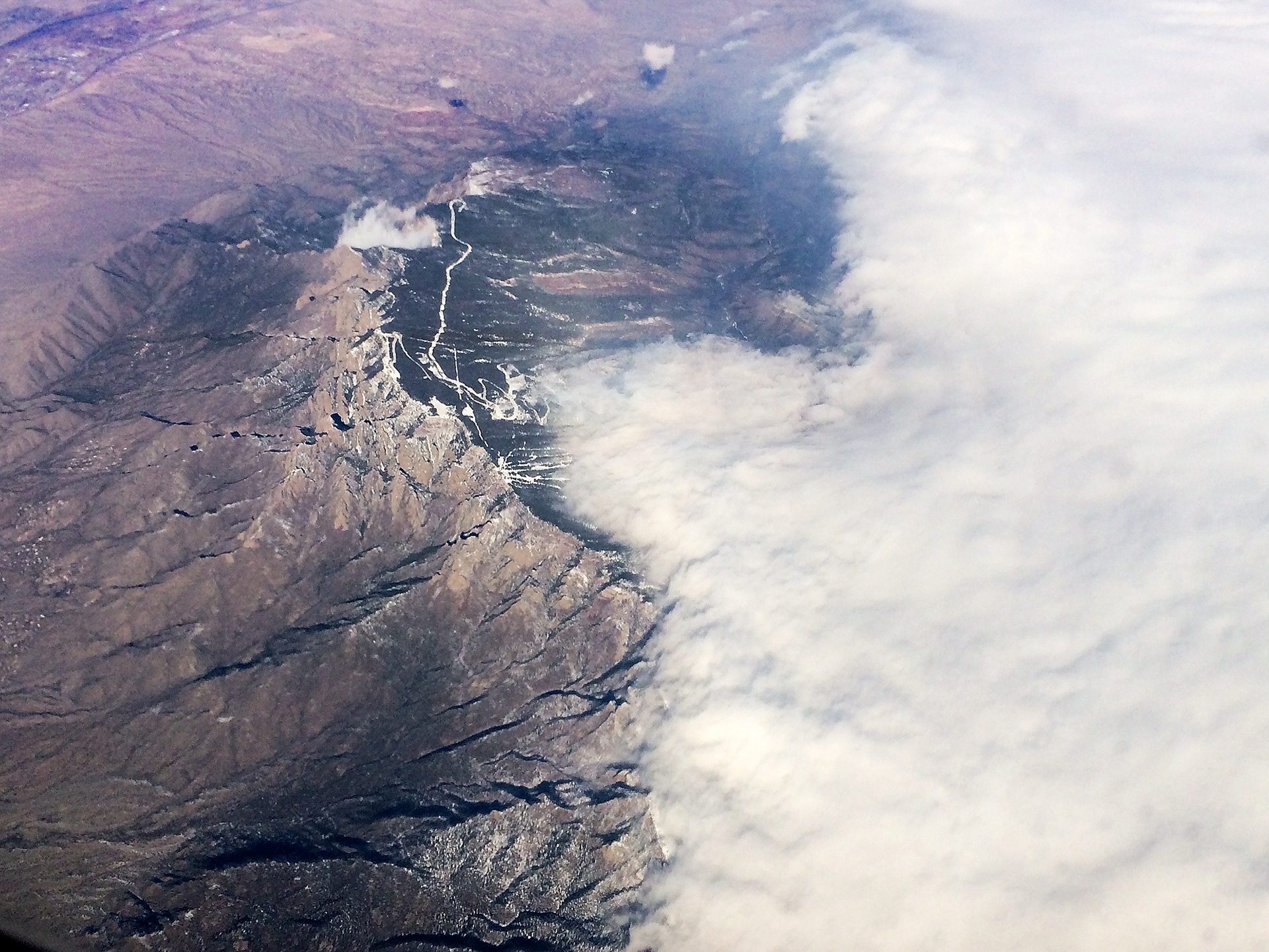 Face in the cloud