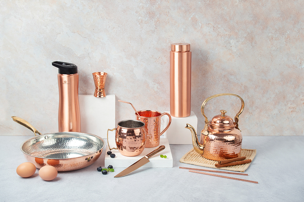 Website lifestyle product photography for Copper Studio.