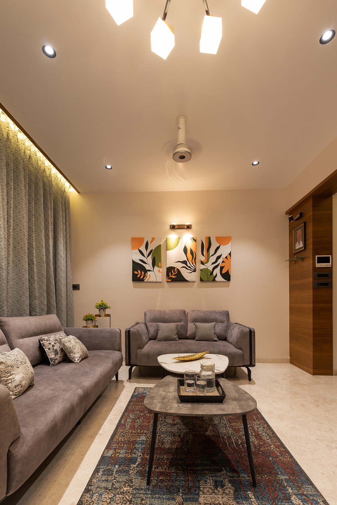 Interior photography for a residential space.