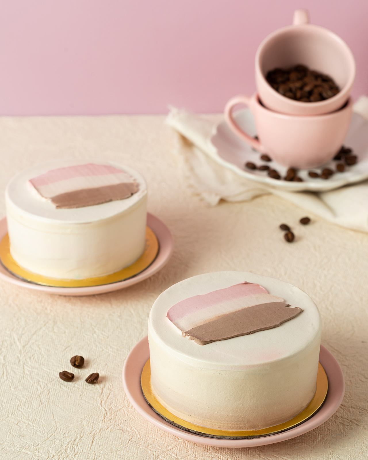 Tiramisu Bento Cake prop styling for CakeMan