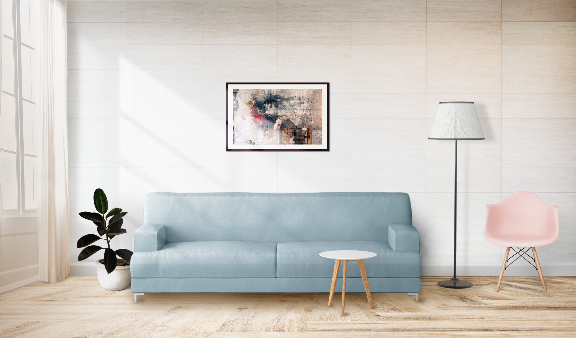 Cadre noir - 60 x 40 cm - 290€
