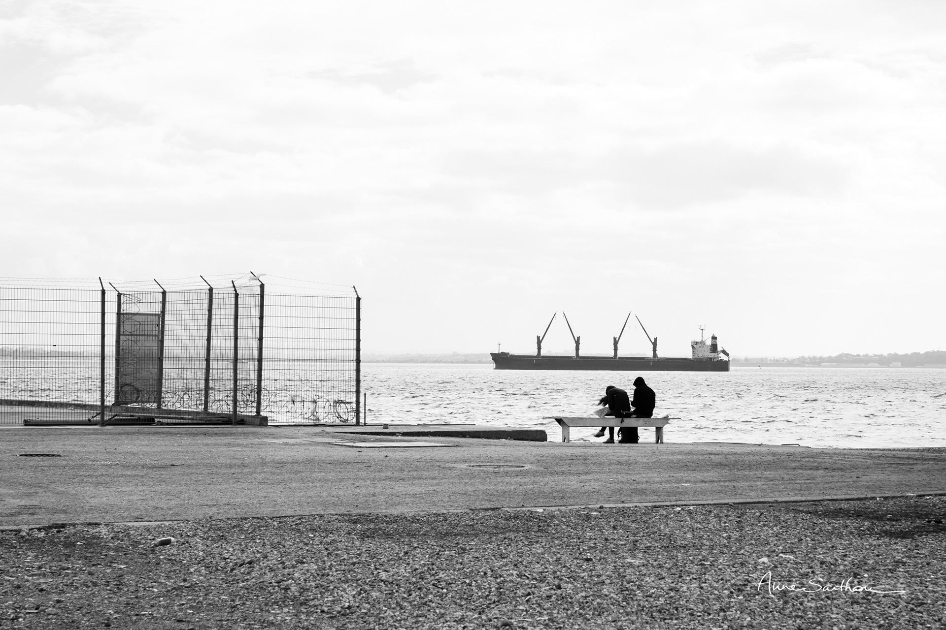Les amoureux du banc public