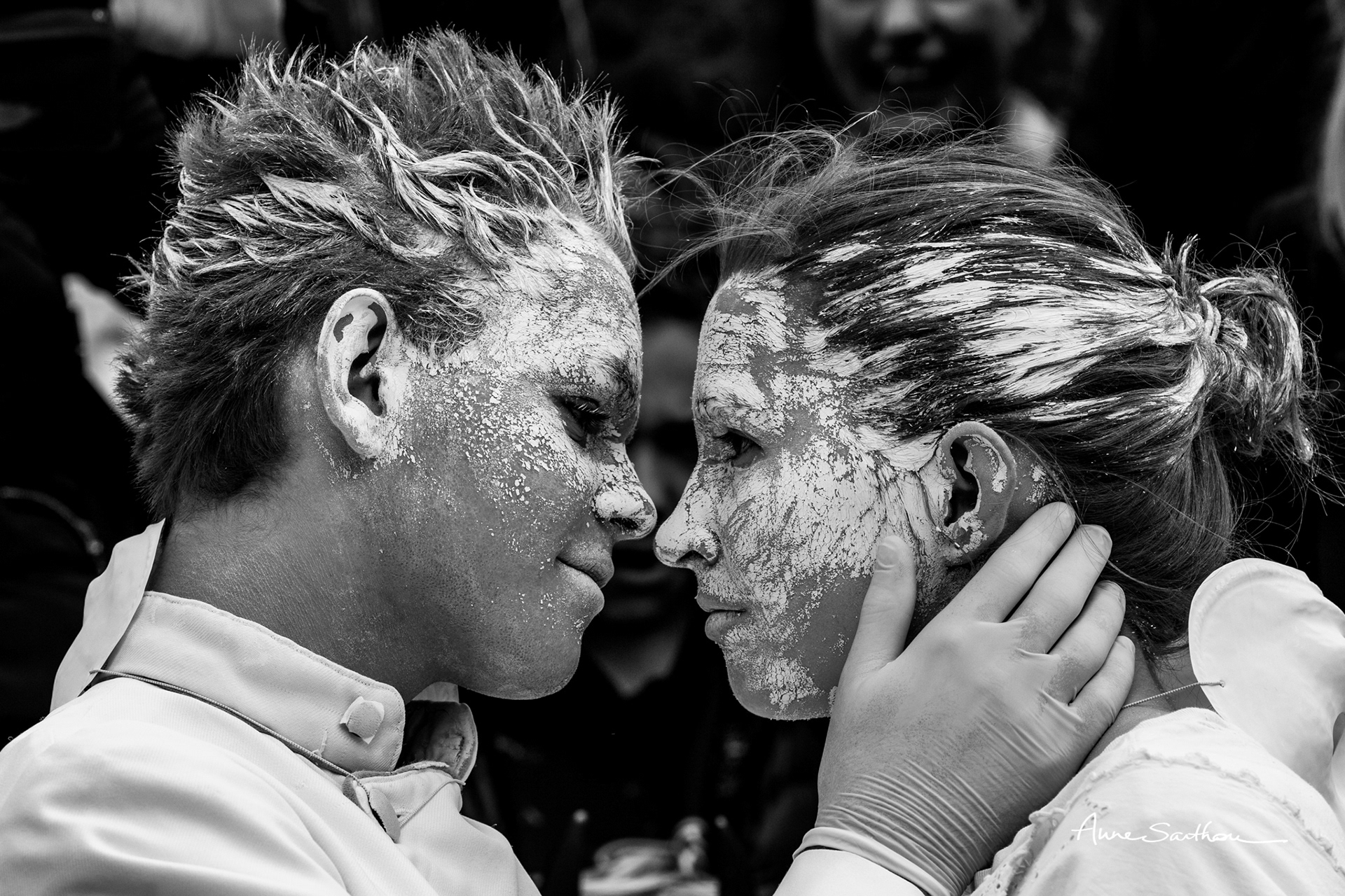 Le baiser de plâtre