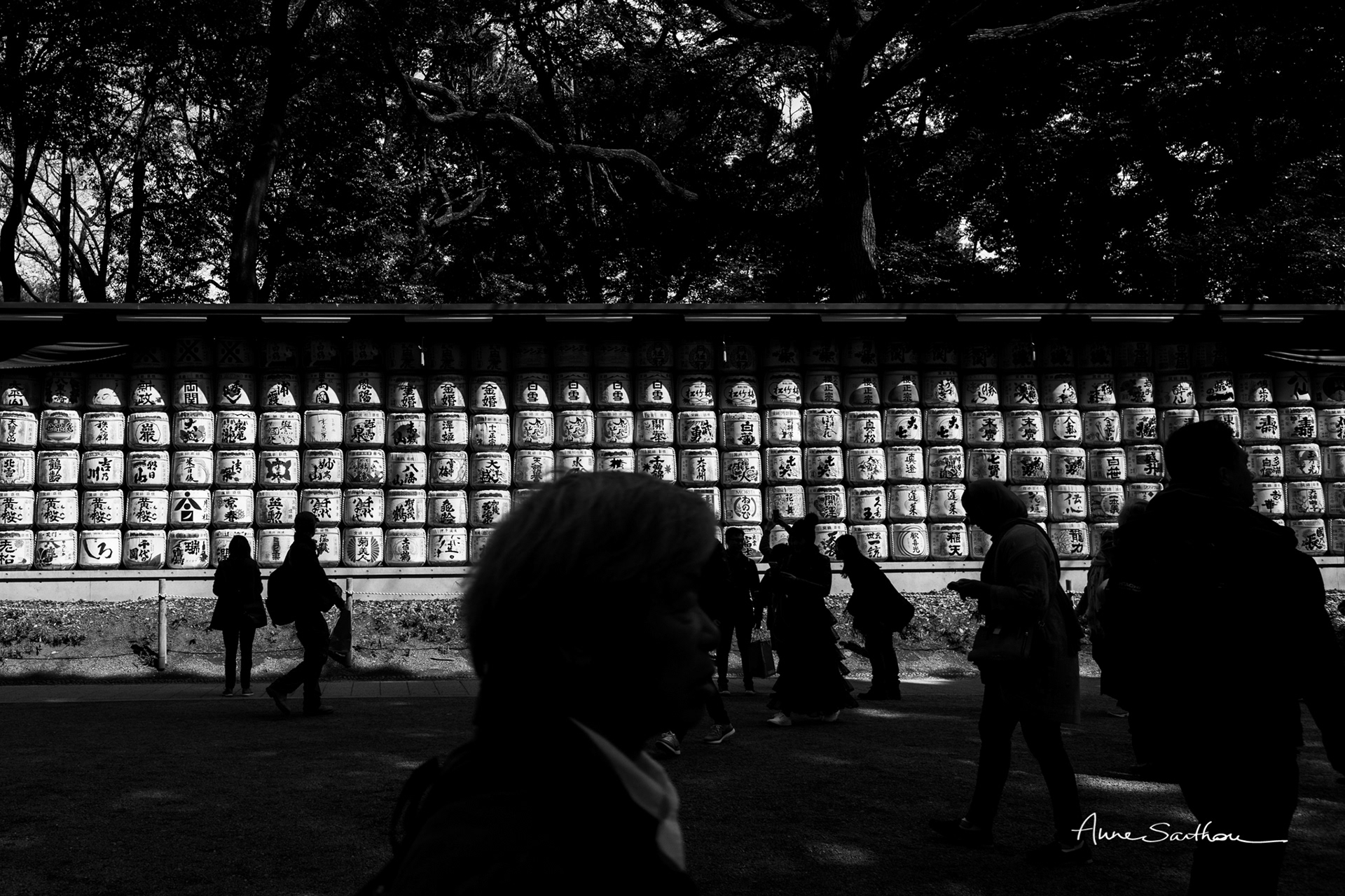 Mur liquide (Tokyo, Japon)