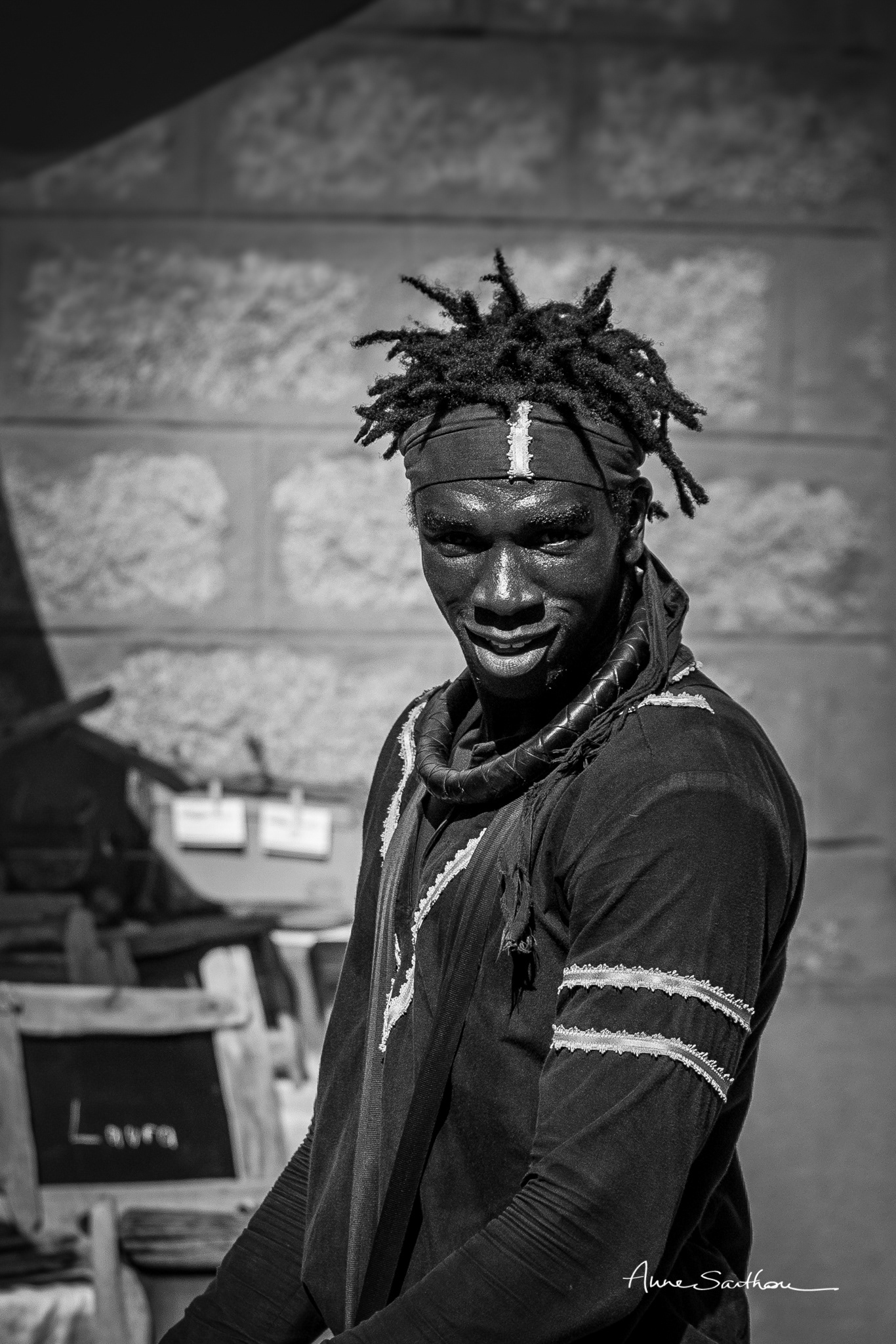 Sourire au soleil