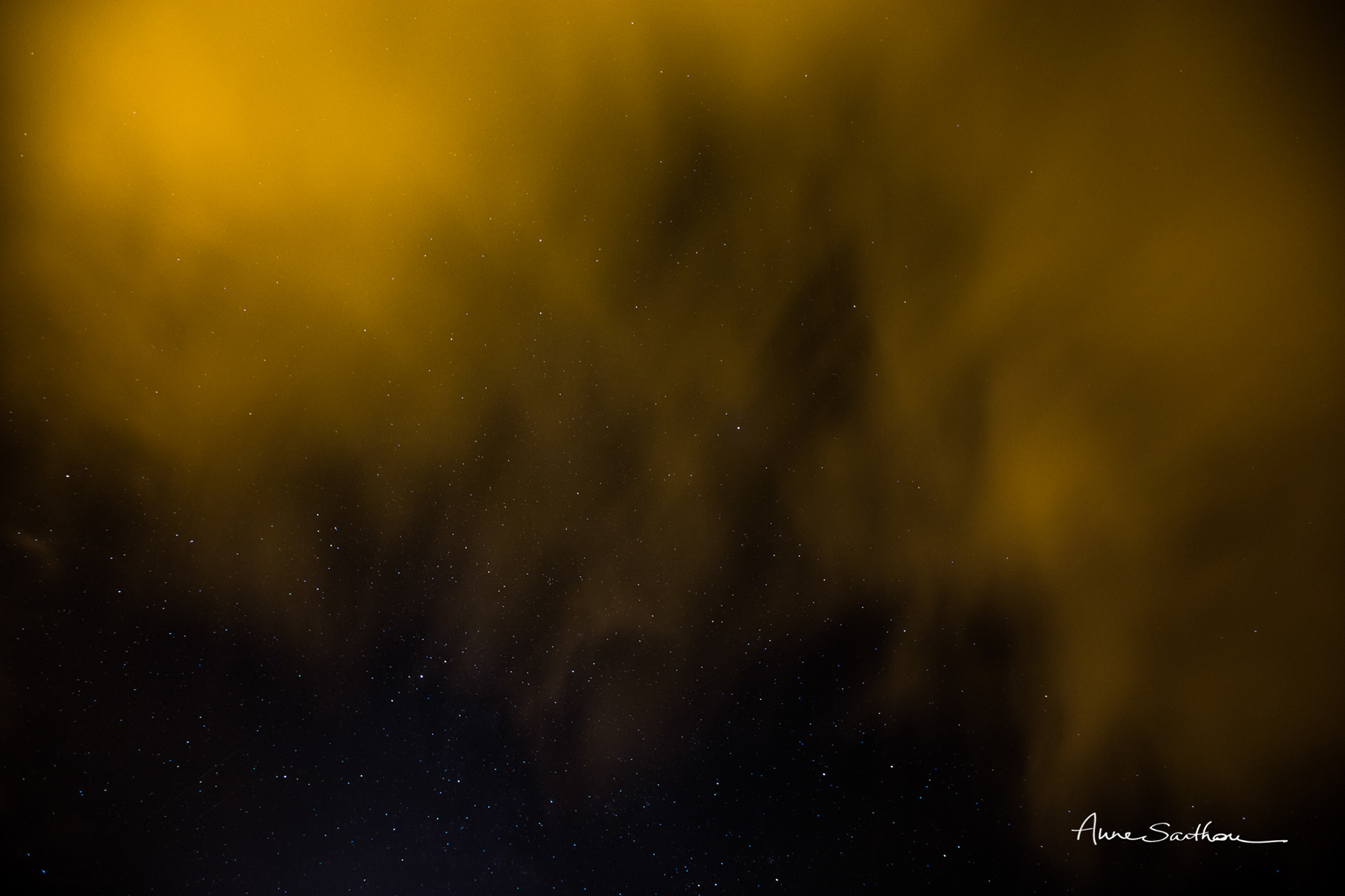 Ciel en feu