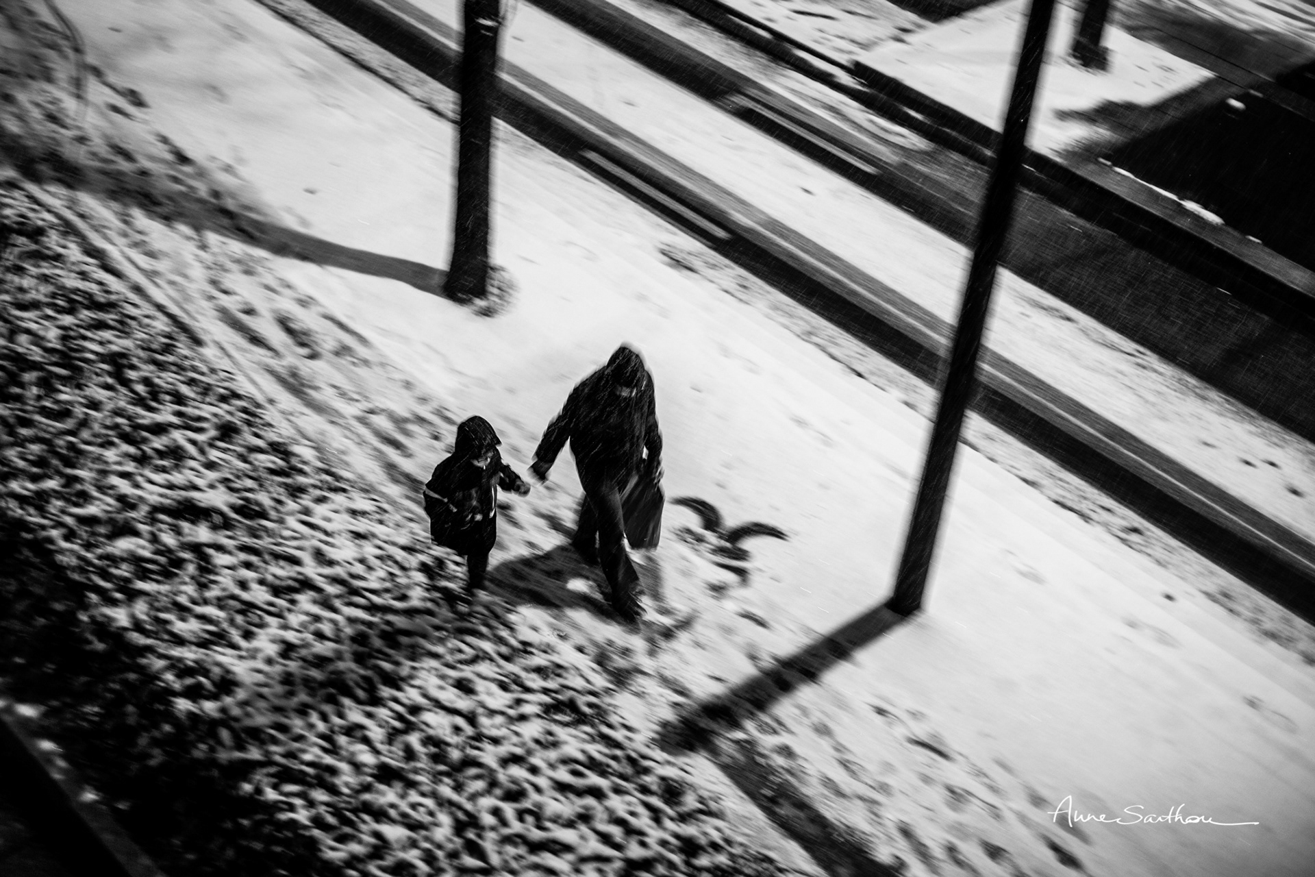 Passants du froid