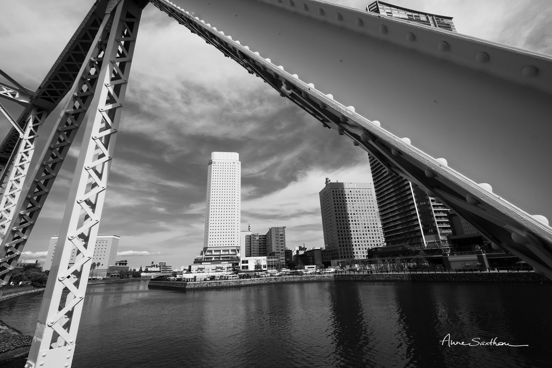 Un pont à Yokohama