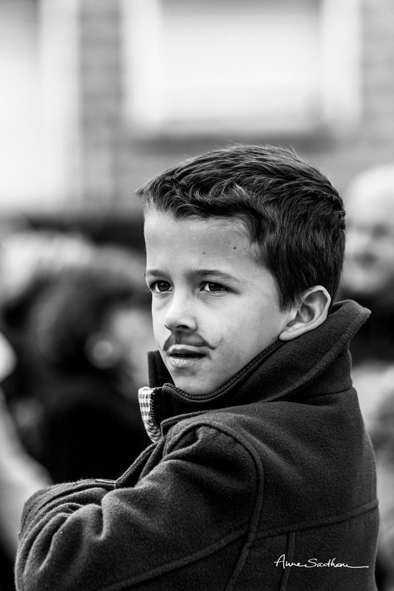Le petit moustachu