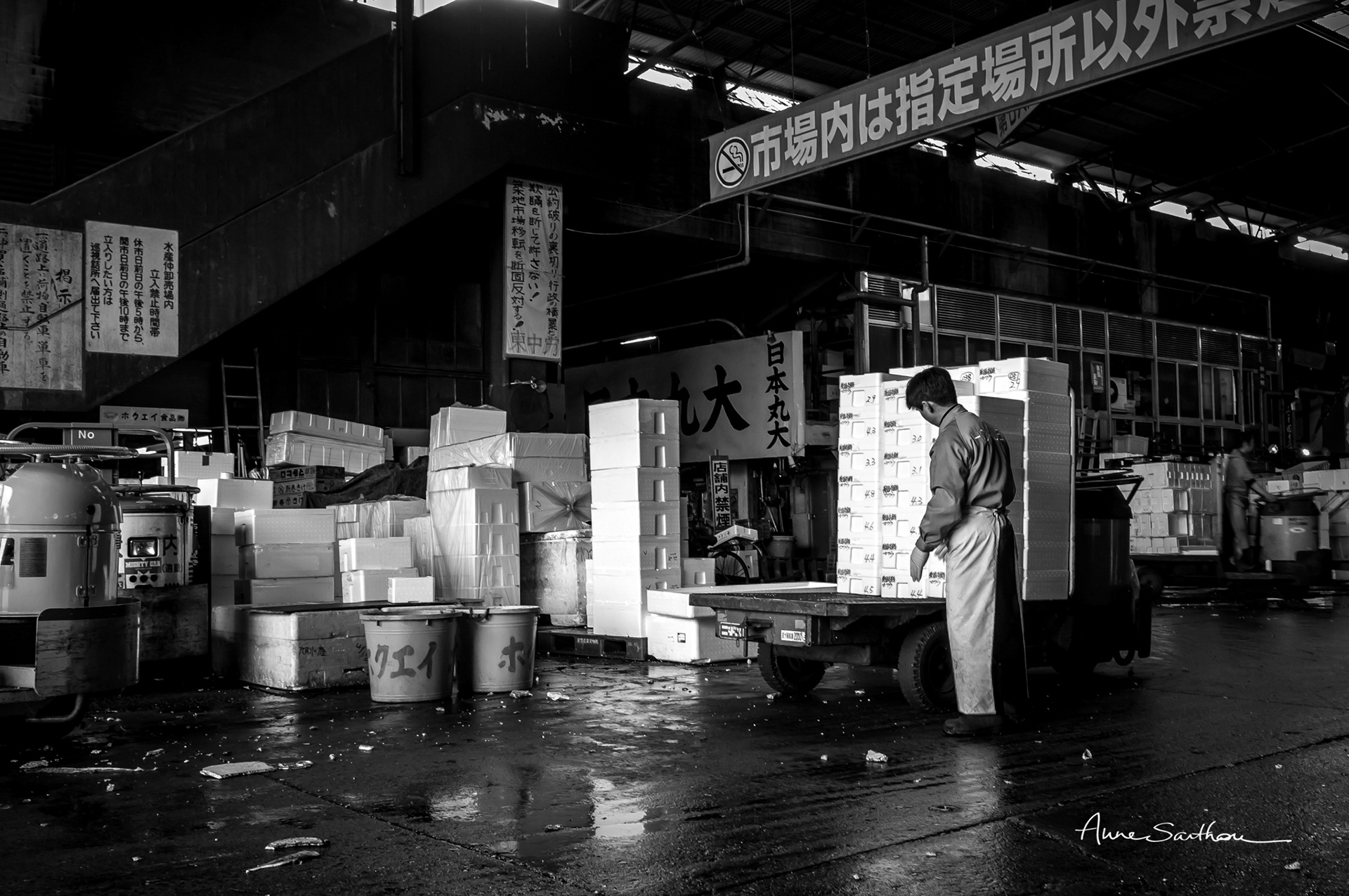 Palettes de Tsukiji