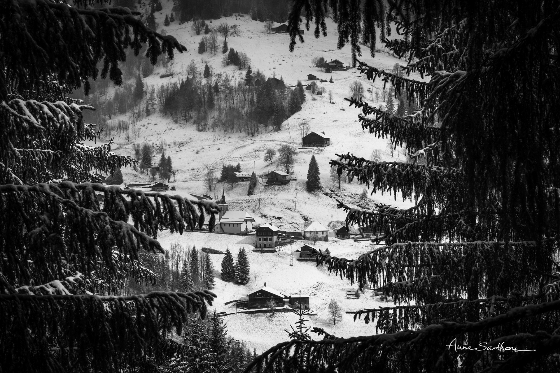 Hameau perché