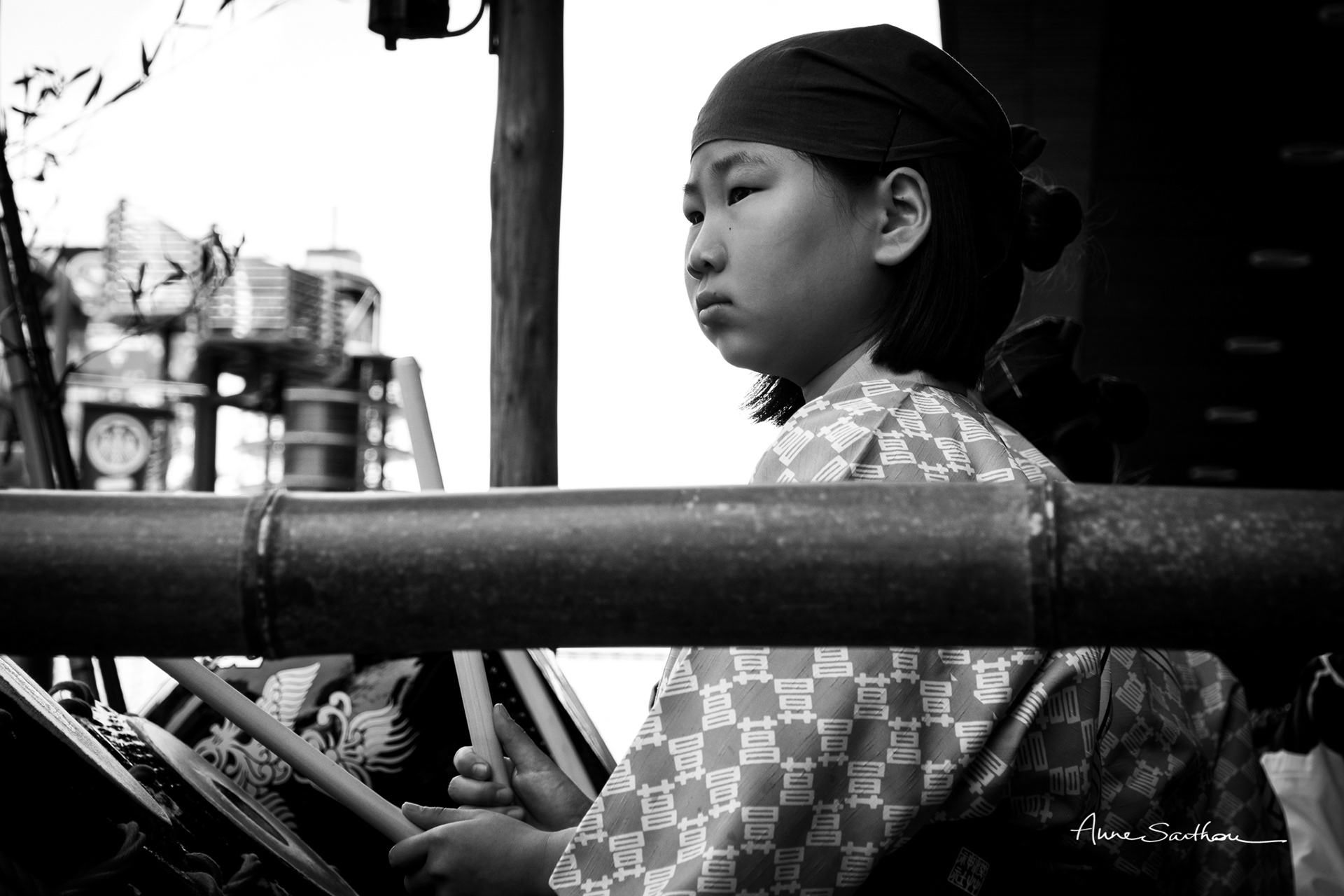 La joueuse de Taiko