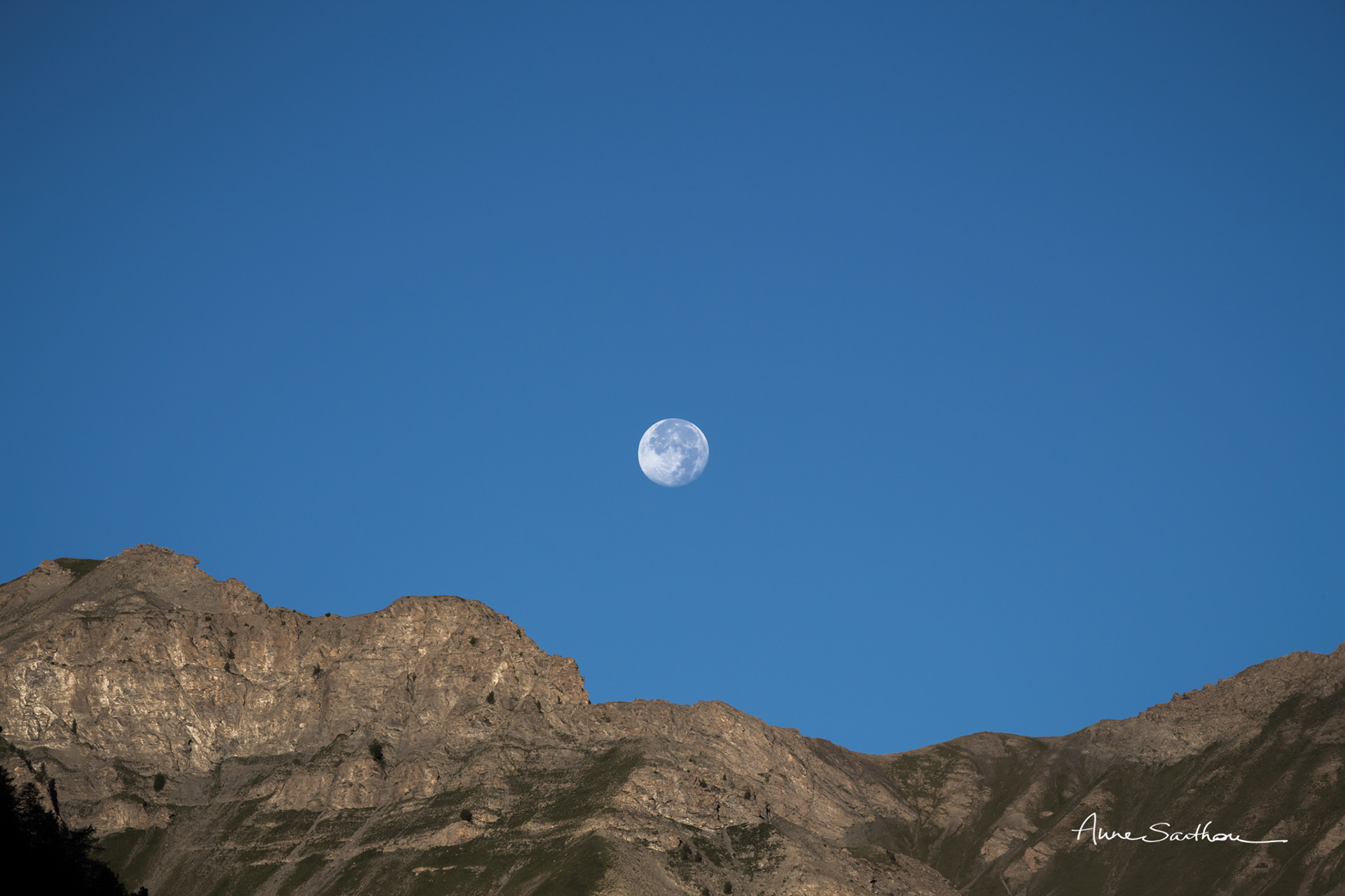 La crête et la lune