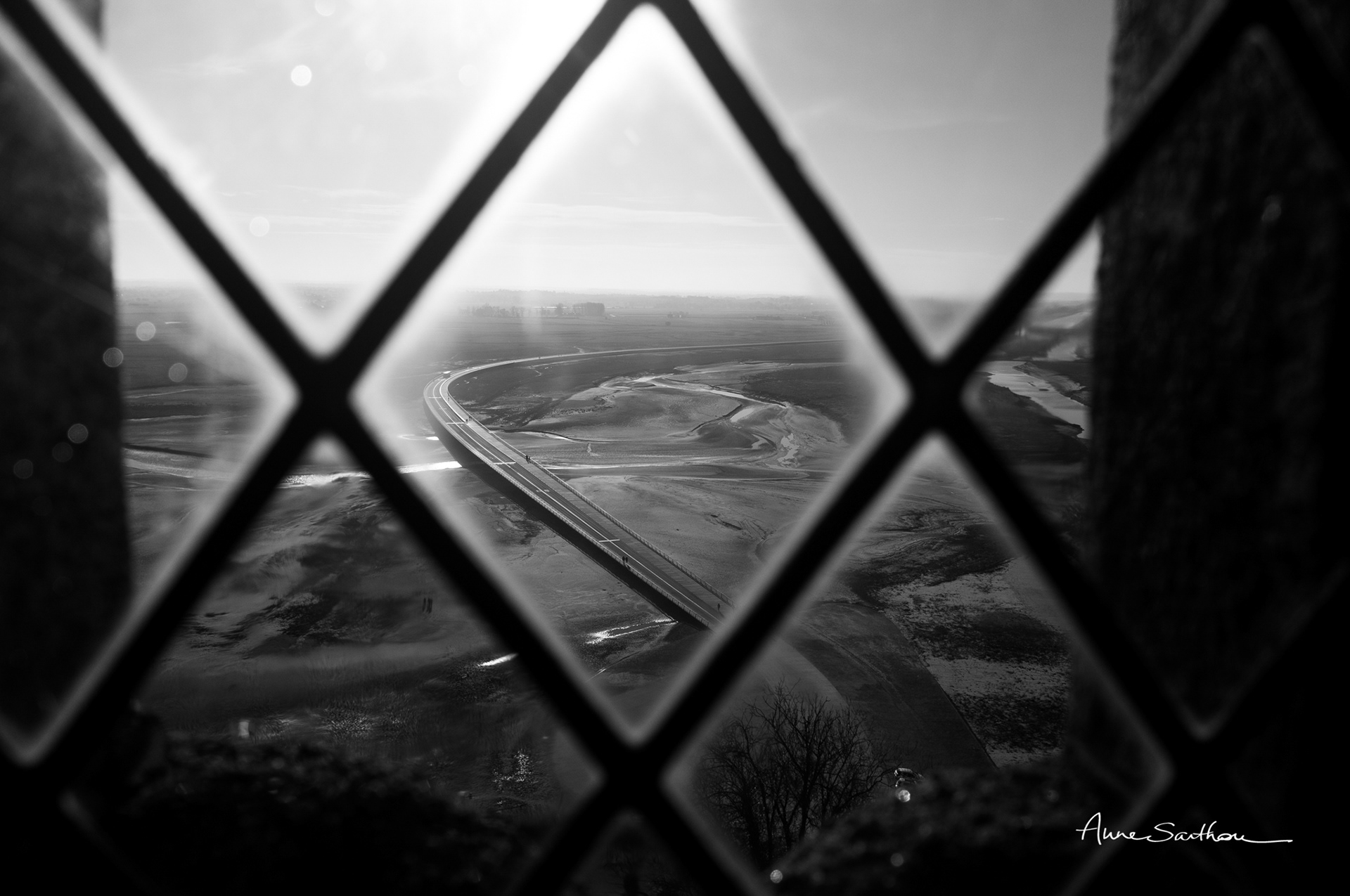 Derrière le verre