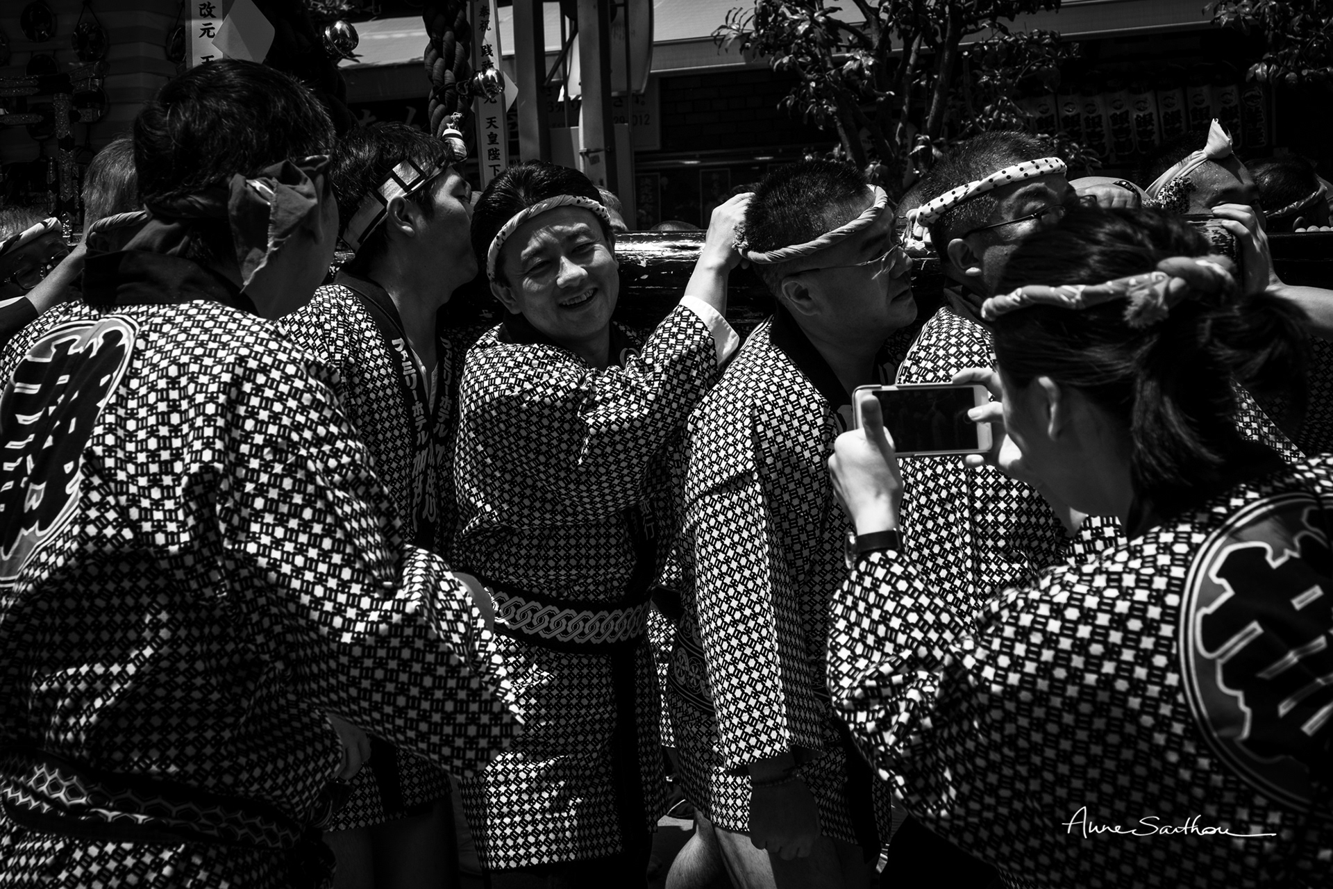 Matsuri souriant